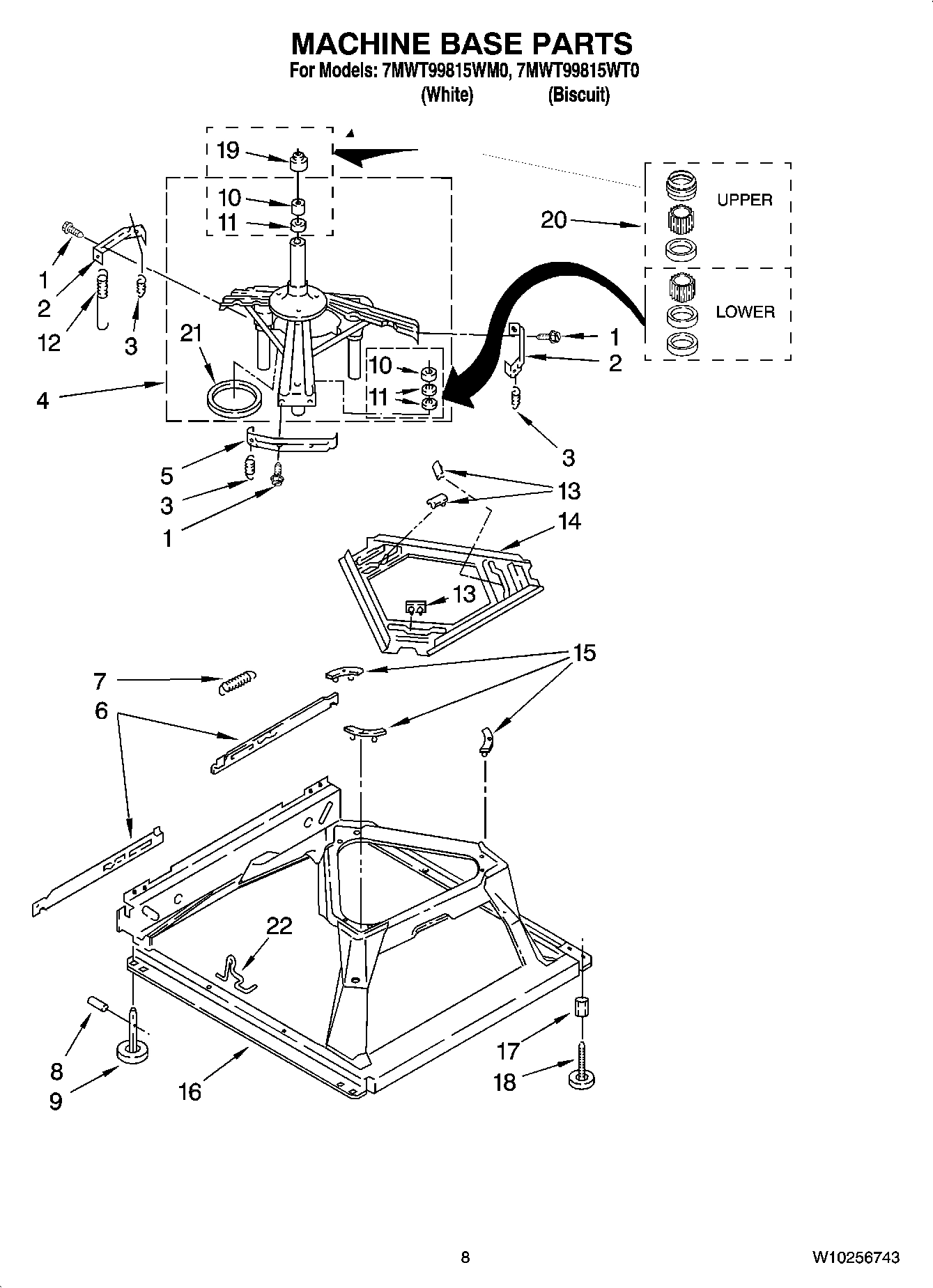 05 - MACHINE BASE PARTS
