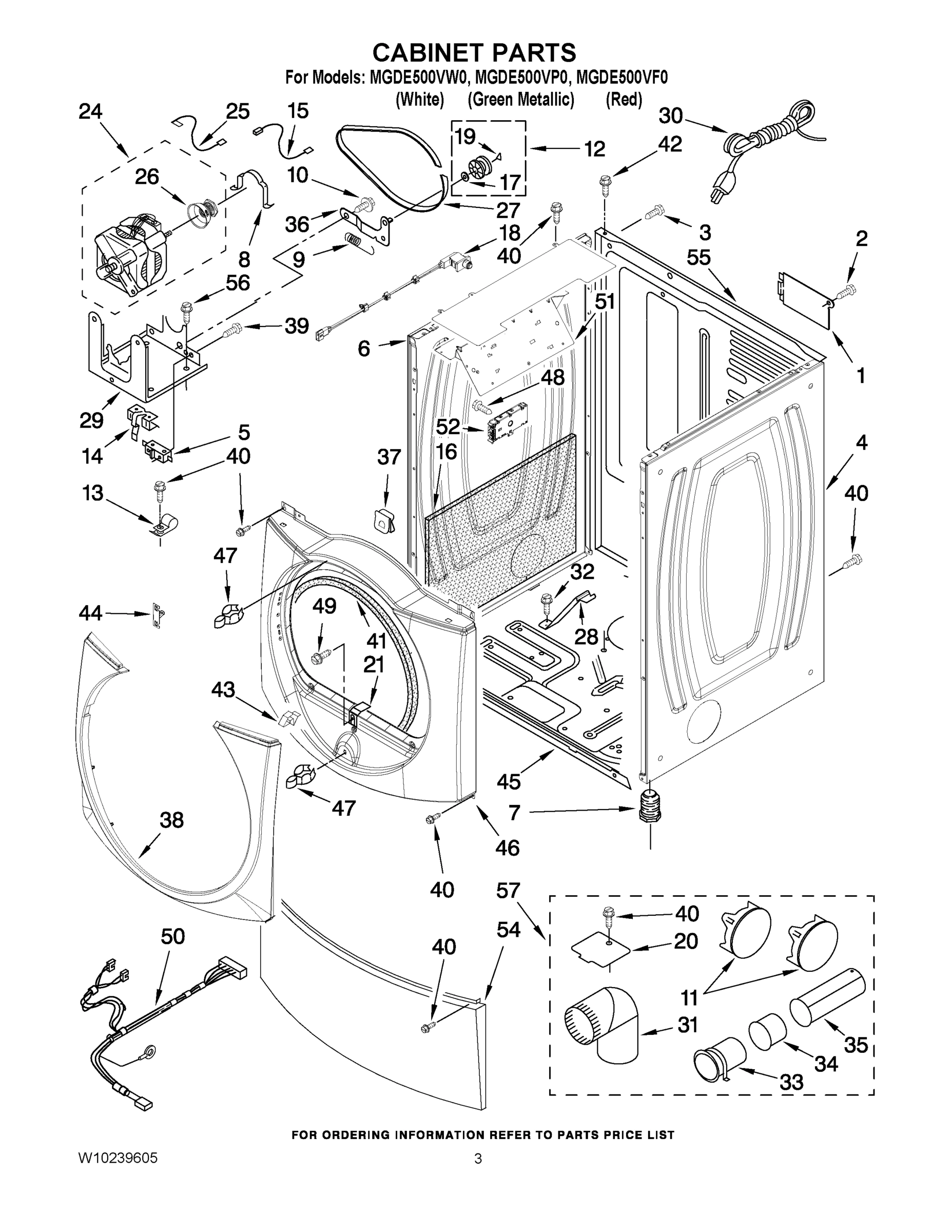 02 - CABINET PARTS