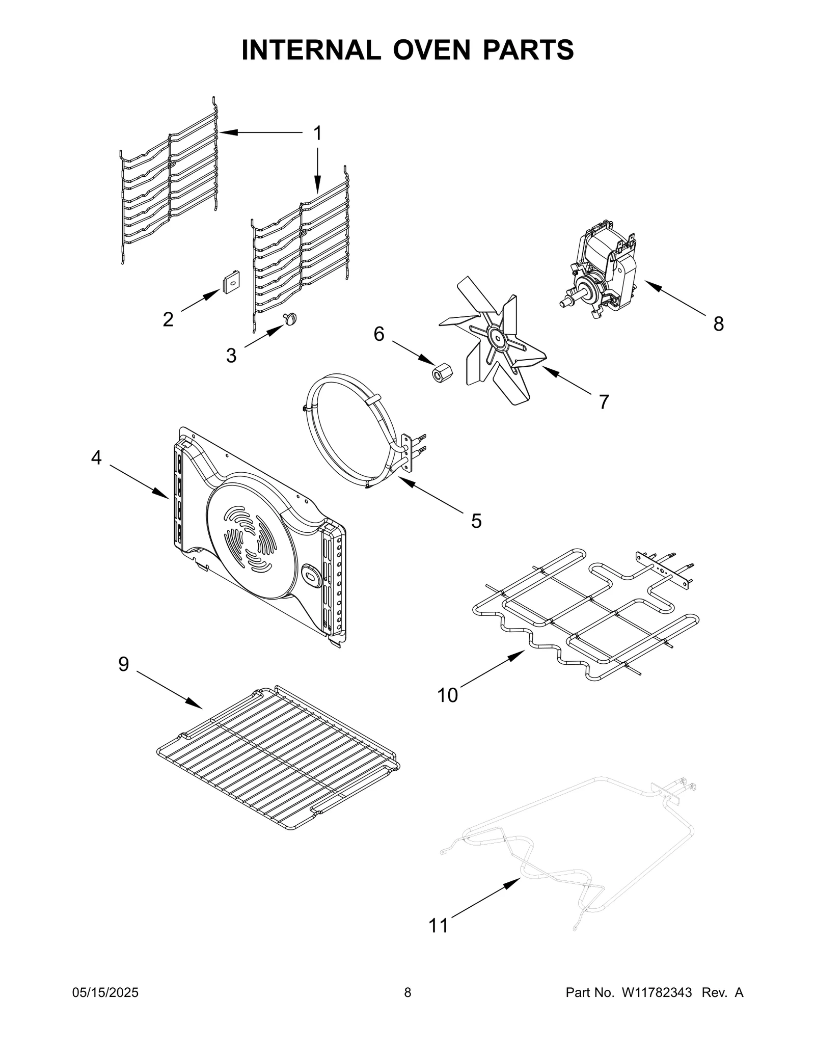 INTERNAL OVEN PARTS