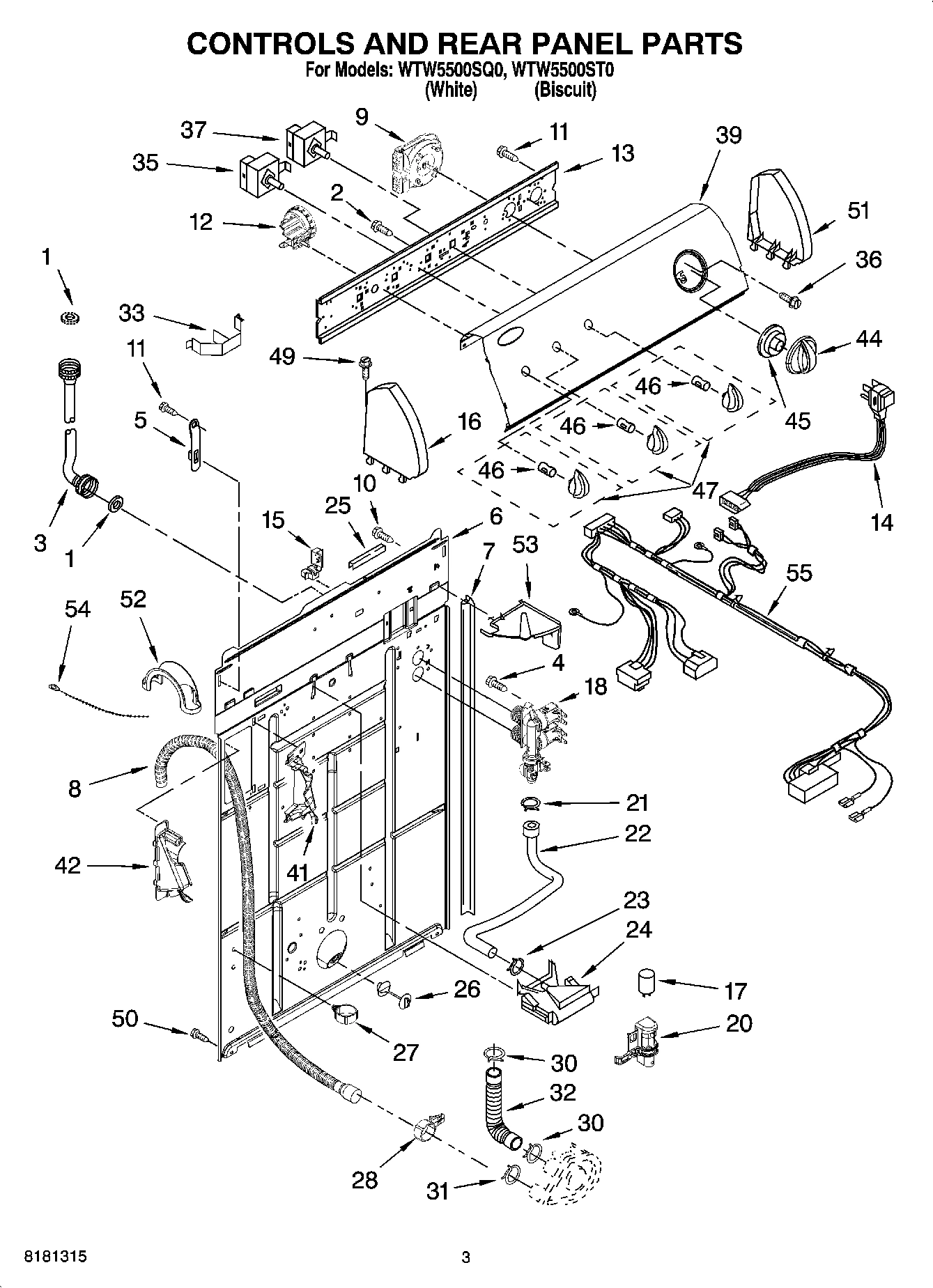 02 - CONTROLS AND REAR PANEL PARTS
