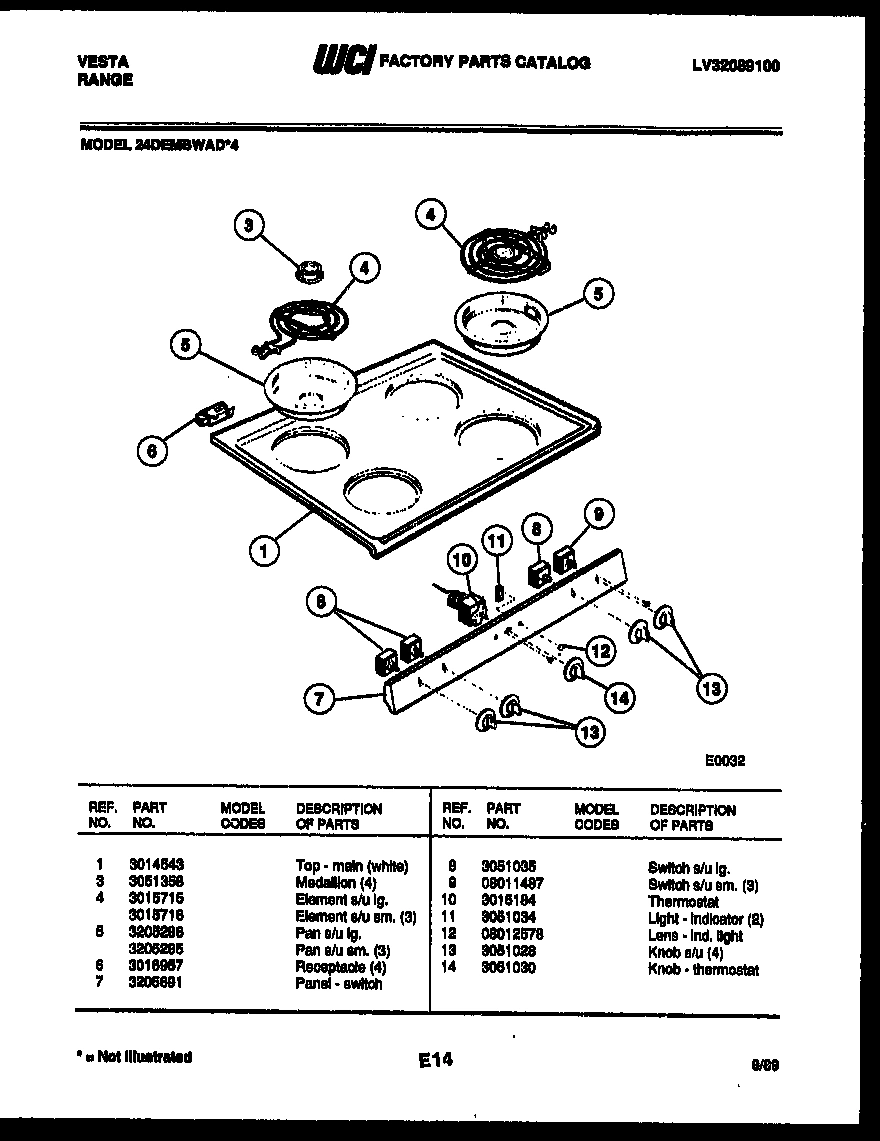 04 - COOKTOP PARTS