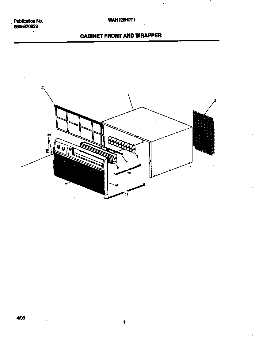 02 - CABINET FRONT/WRAPPER