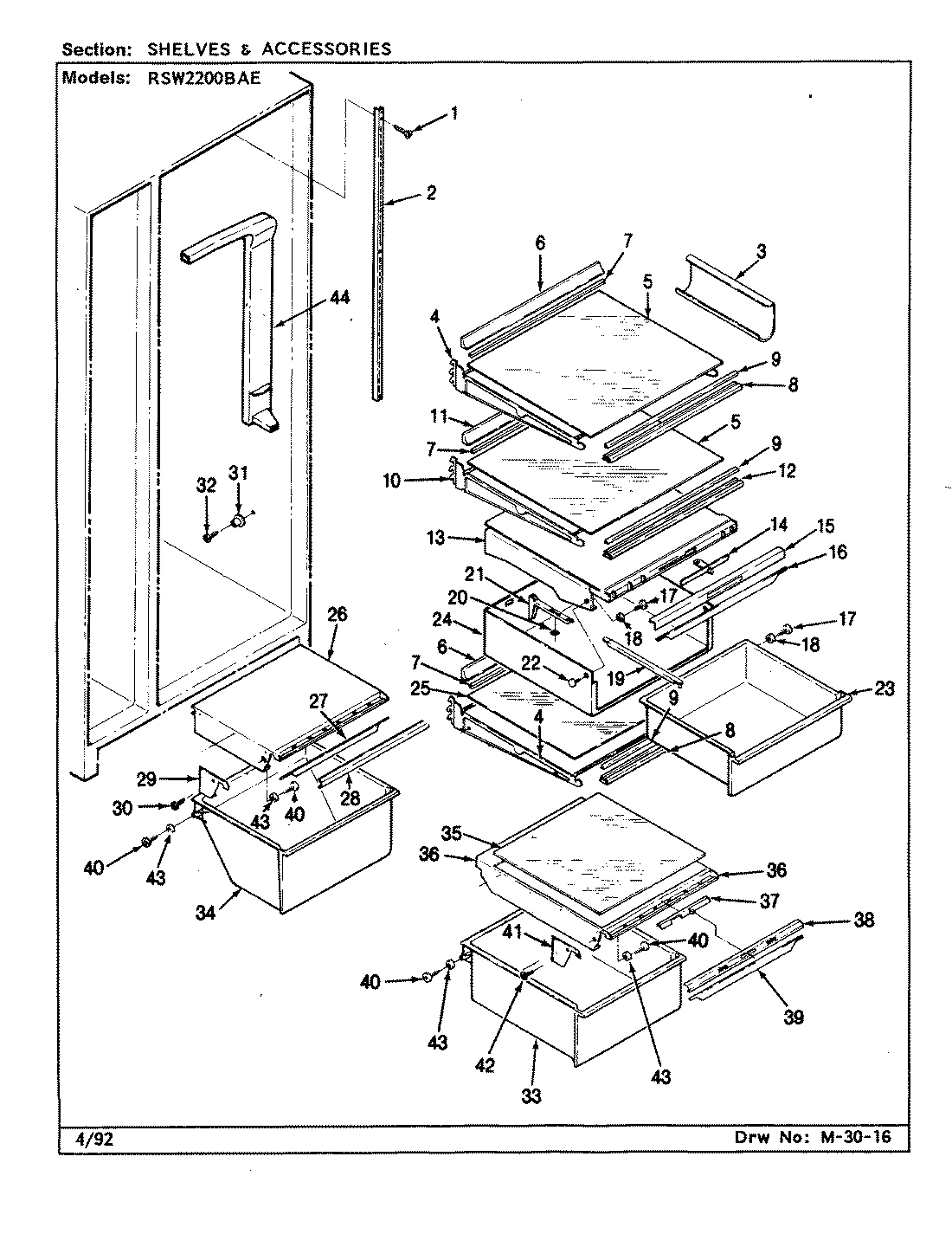 09 - SHELVES & ACCESSORIES