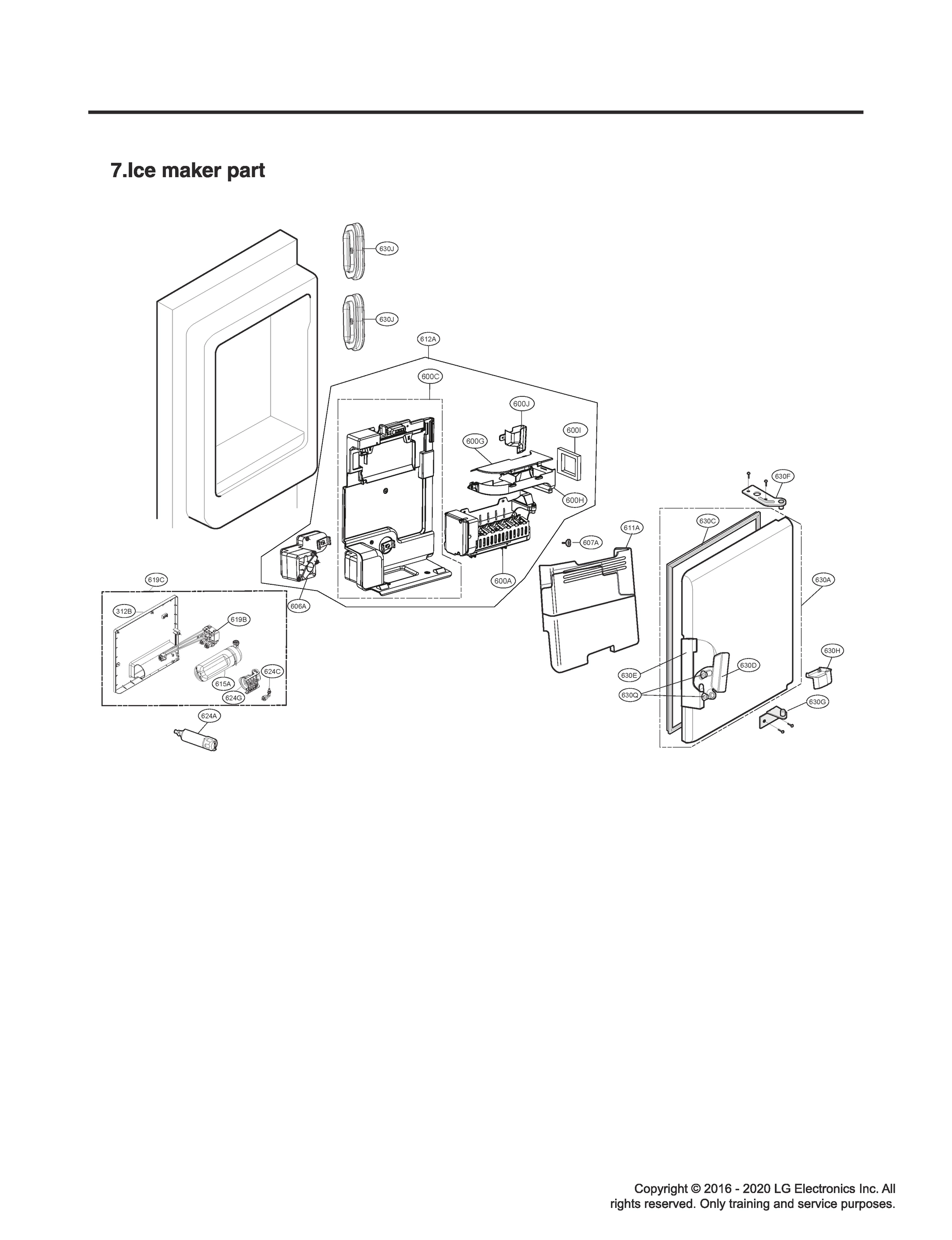 ICE MAKER PART