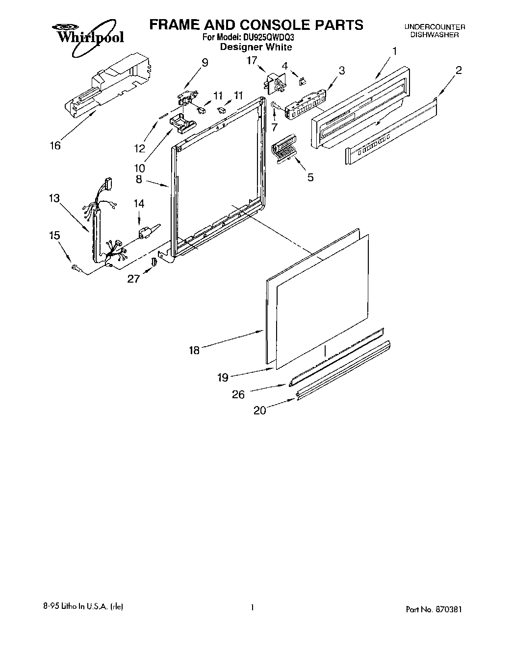 01 - FRAME AND CONSOLE