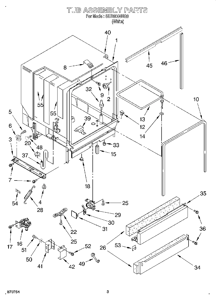 03 - TUB ASSEMBLY