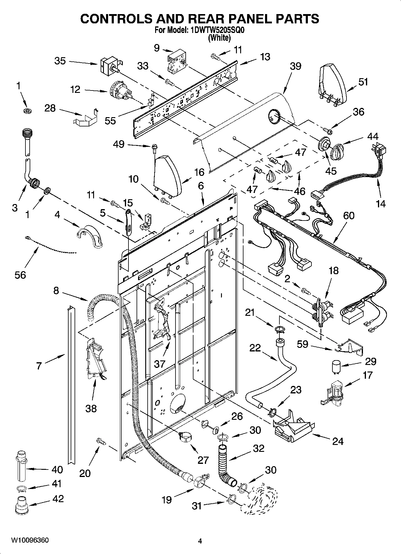 02 - CONTROLS AND REAR PANEL PARTS