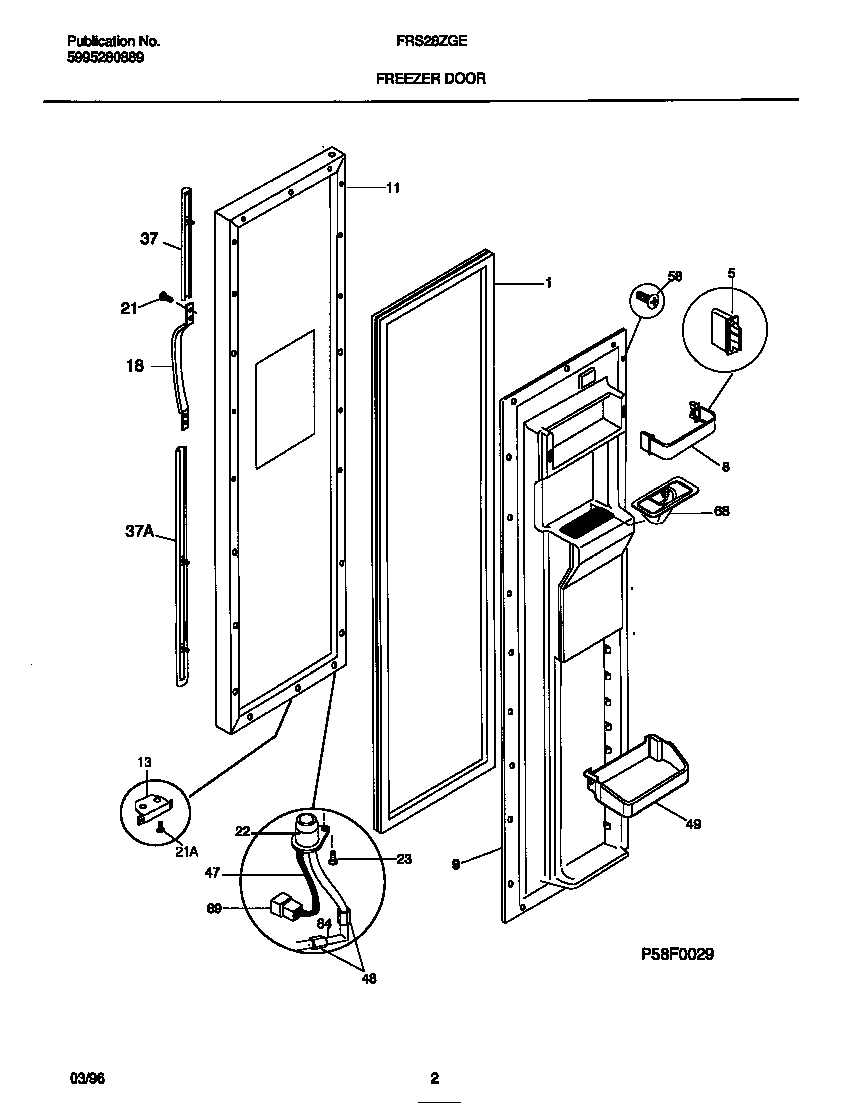 02 - FREEZER DOOR