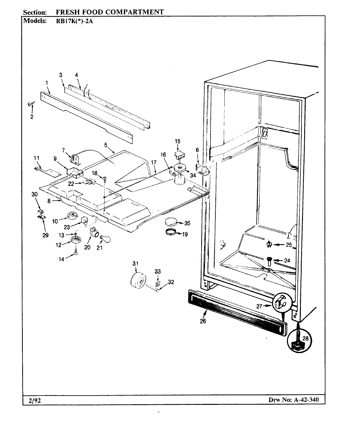 03 - FRESH FOOD COMPARTMENT