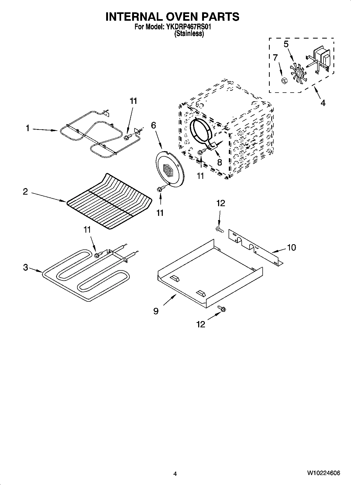 03 - INTERNAL OVEN PARTS
