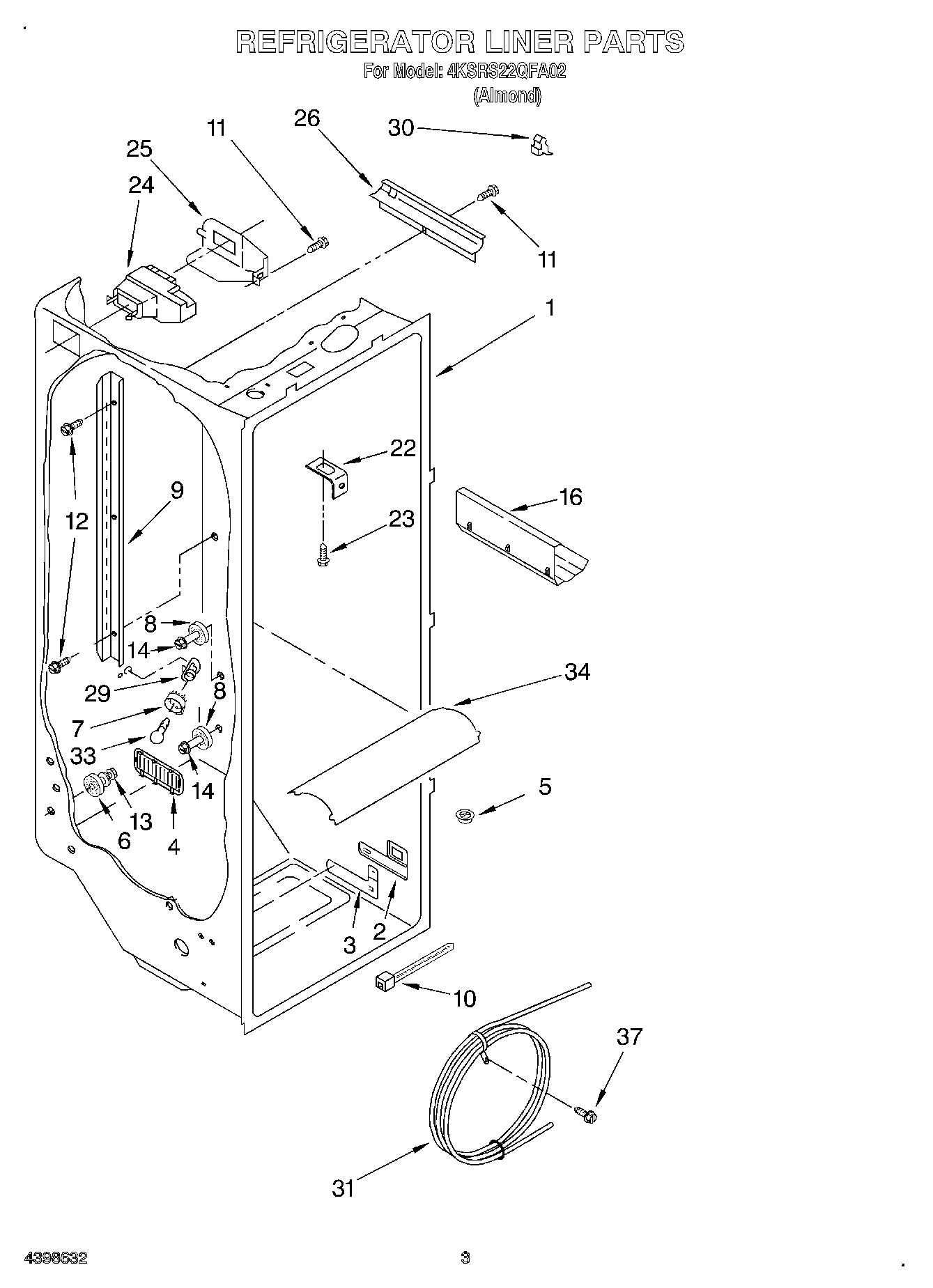 02 - REFRIGERATOR LINER