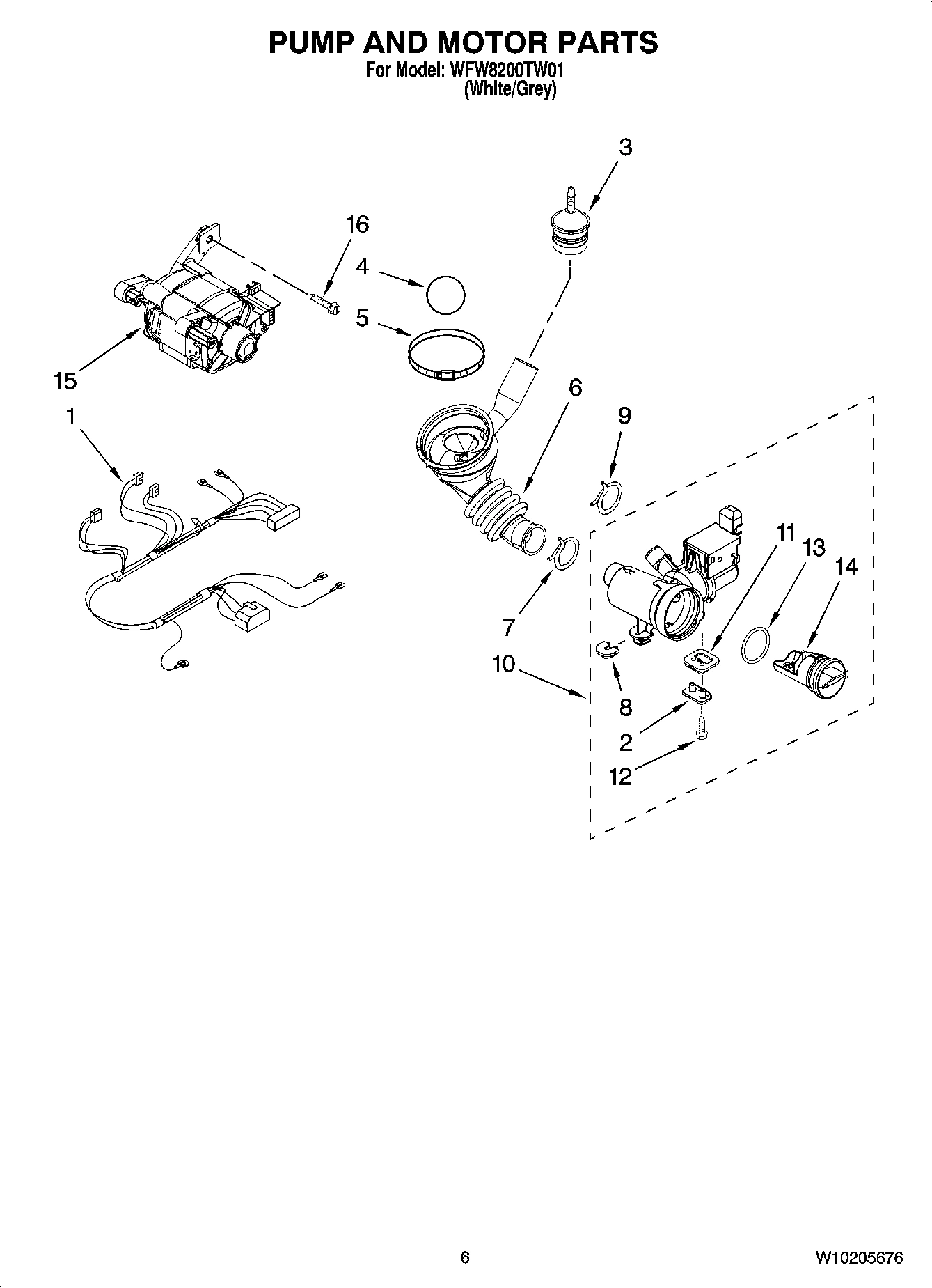 05 - PUMP AND MOTOR PARTS