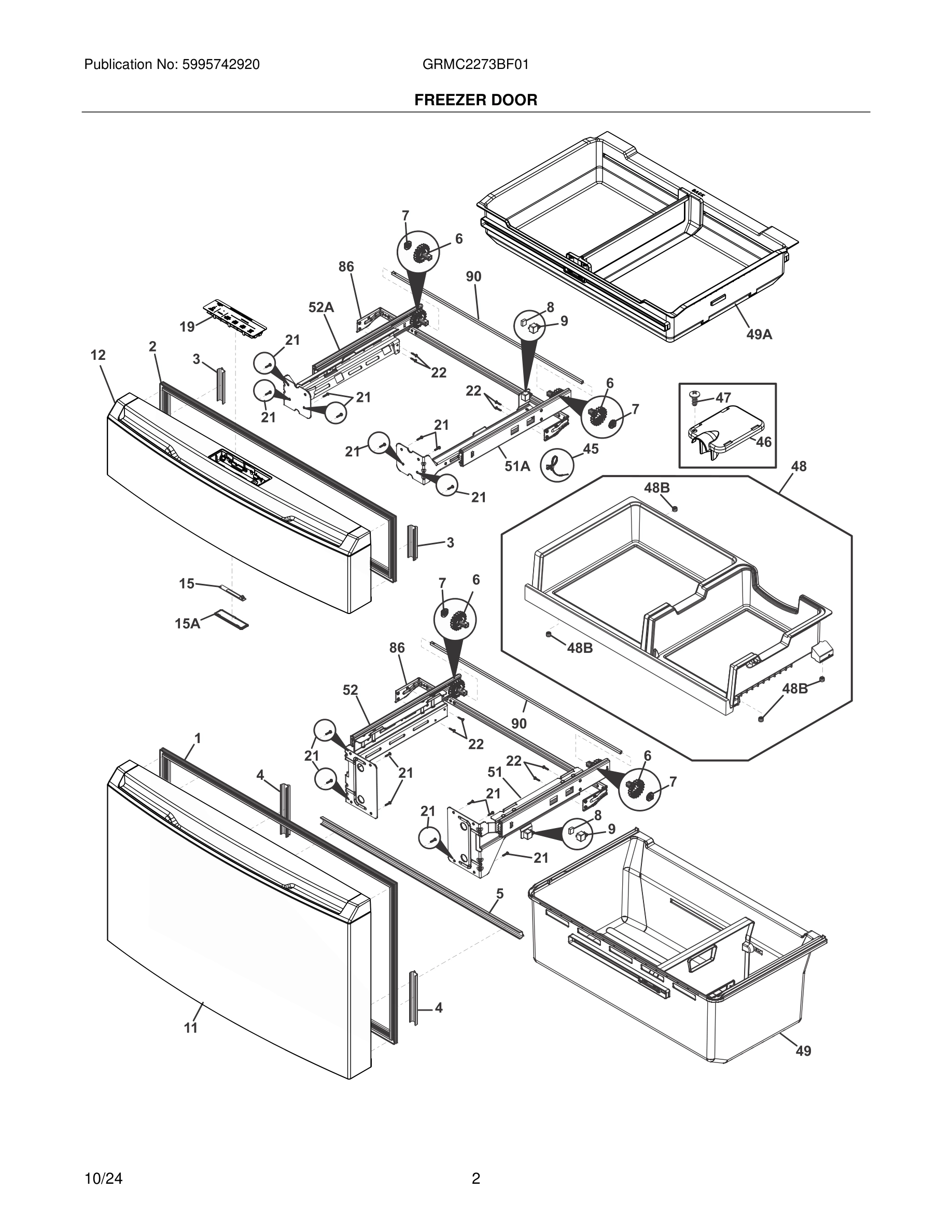 03 - FREEZER DOOR