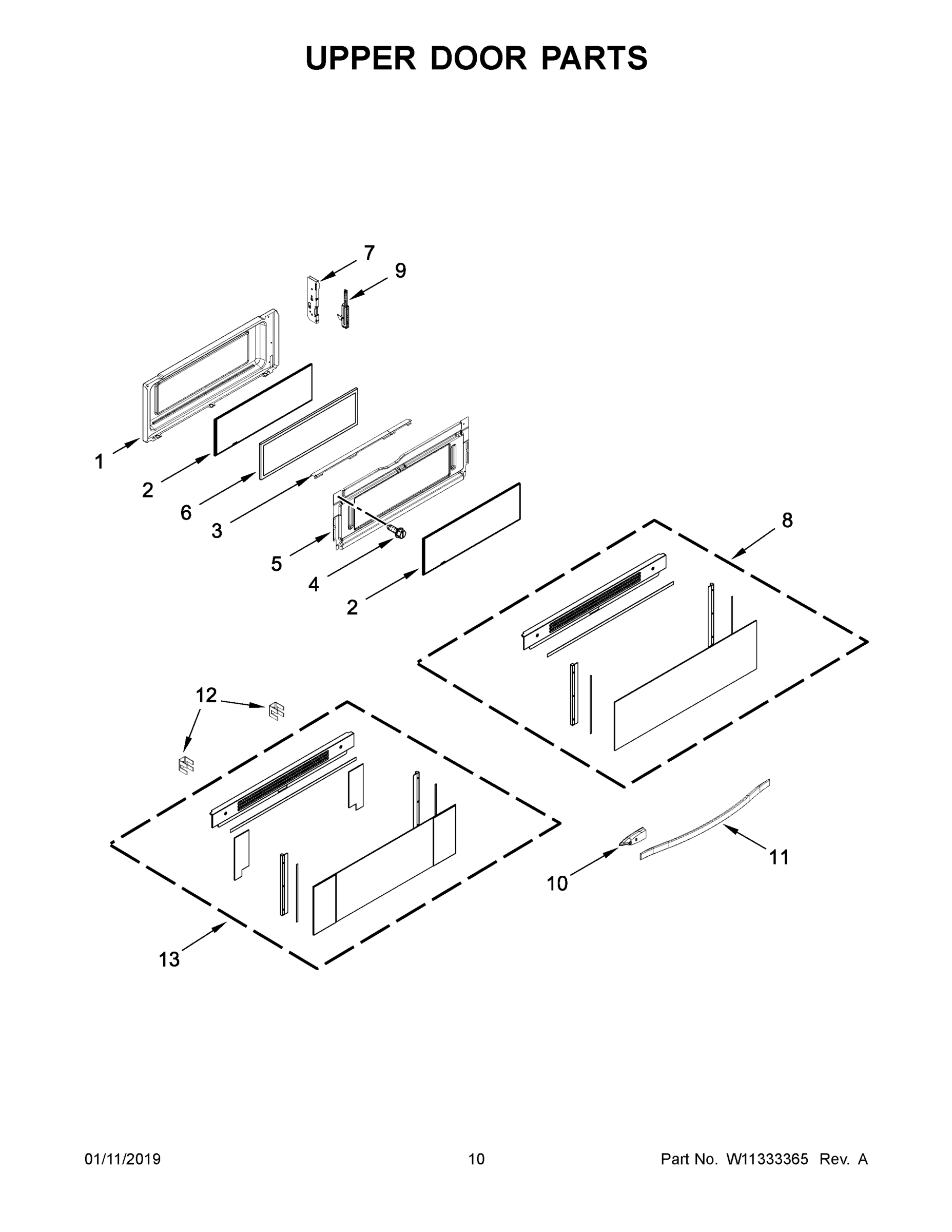06 - UPPER DOOR PARTS