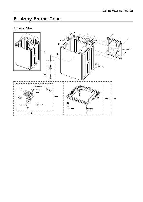 Frame Case Assembly