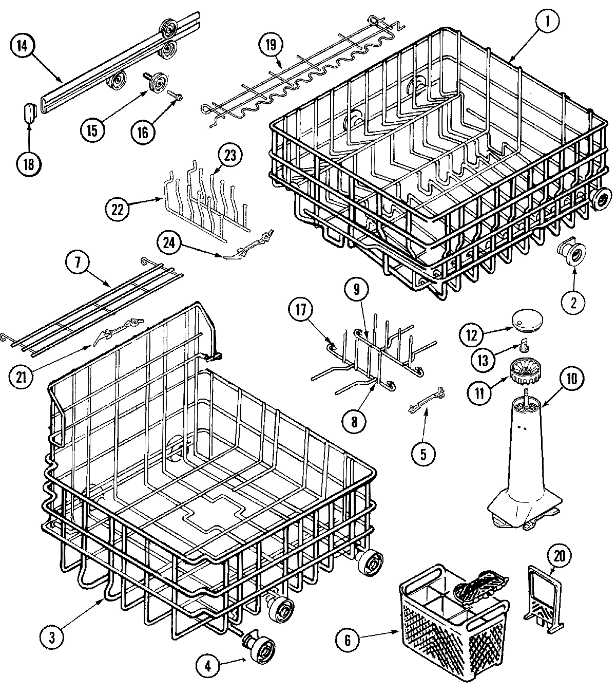 05 - TRACK & RACK ASSEMBLY
