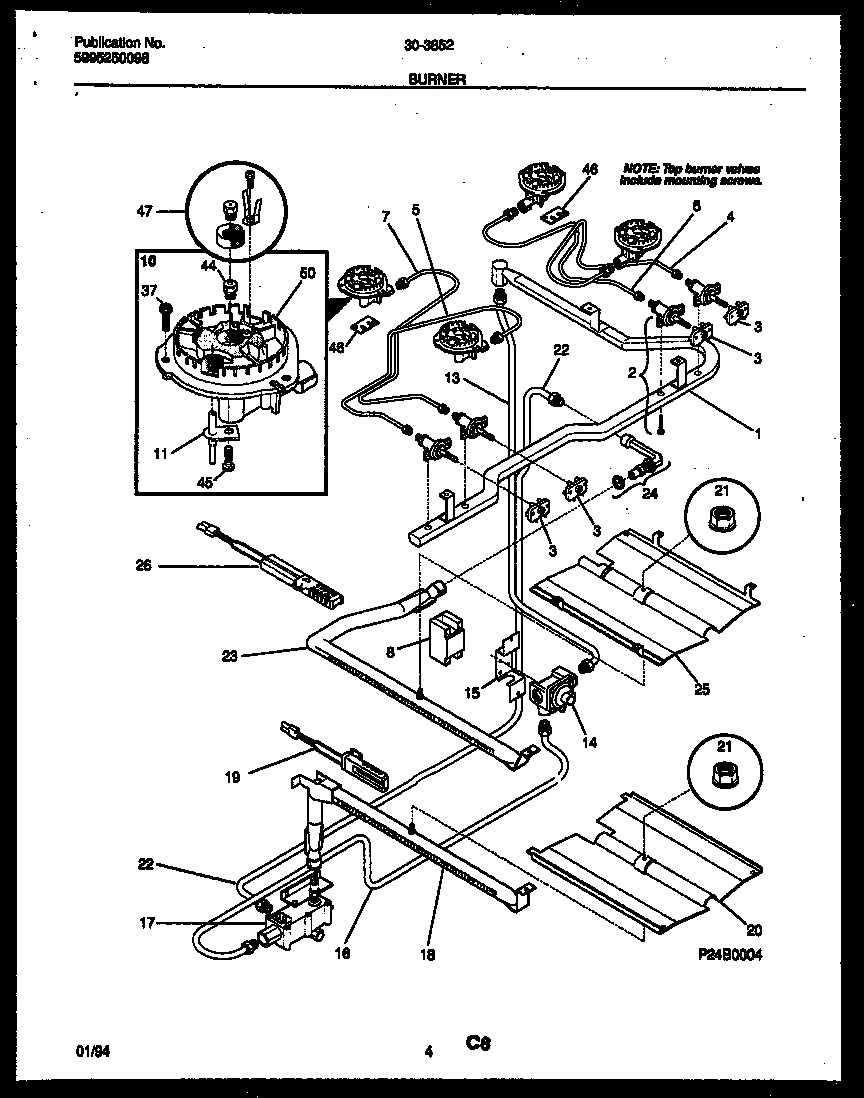 03 - BURNER, MANIFOLD AND GAS CONTROL