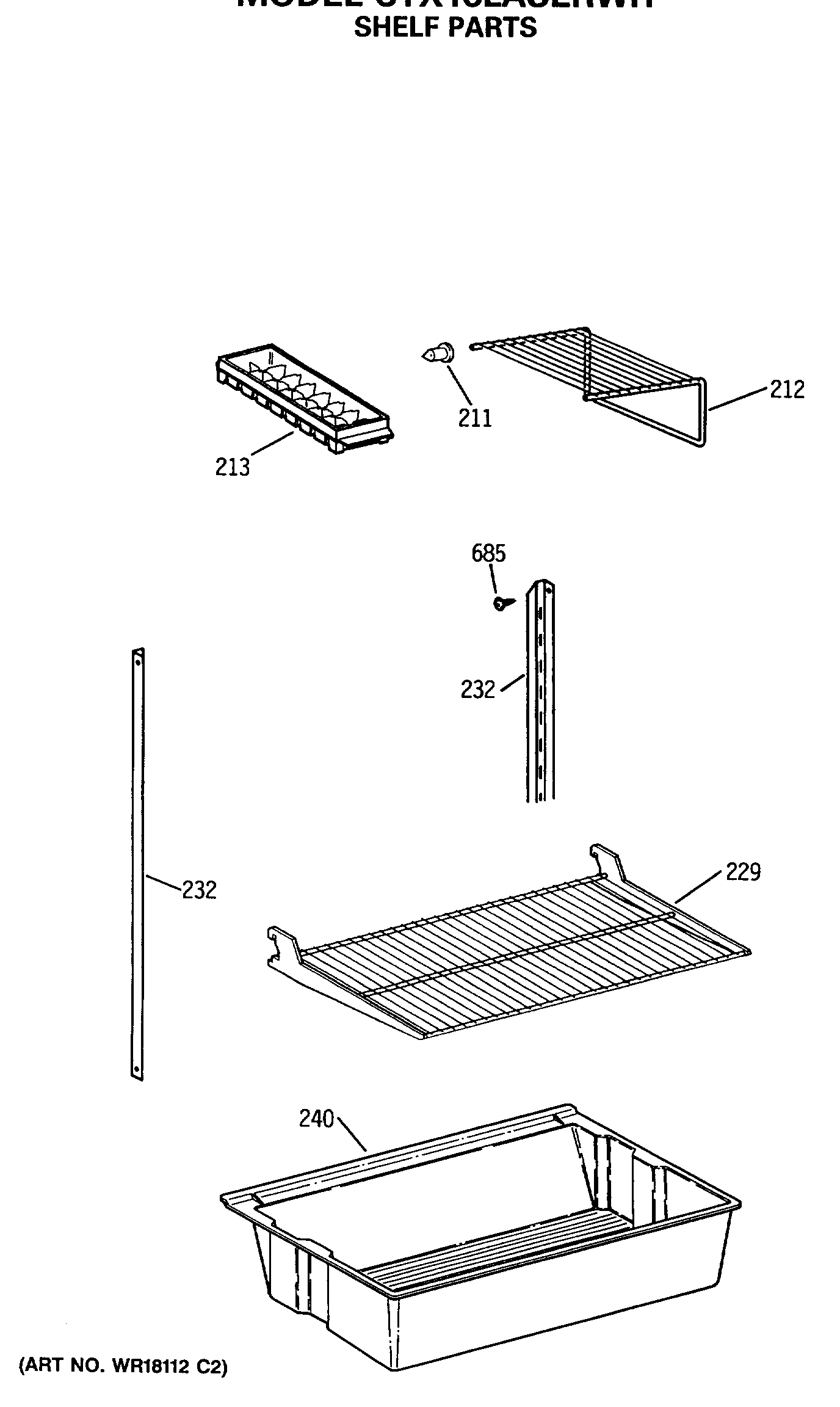 SHELF PARTS