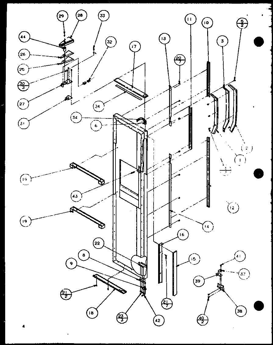 06 - FZ DOOR HINGE AND TRIM PARTS