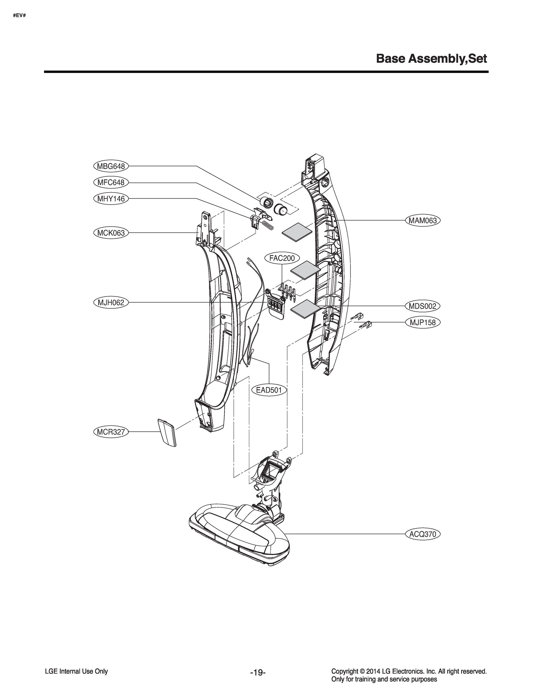 BASE ASSEMBLY,SET