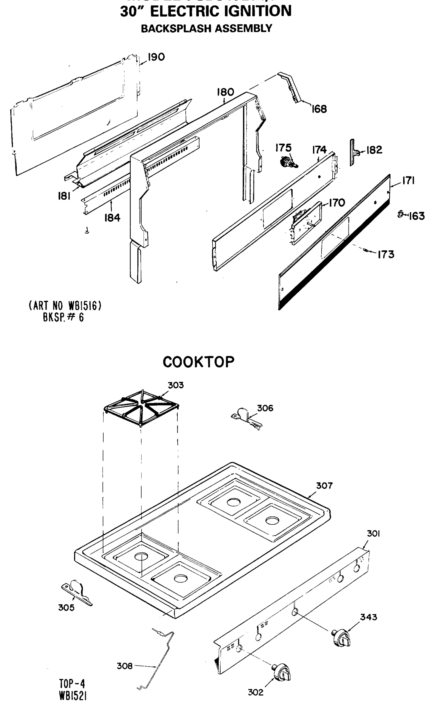 30" ELECTRIC IGNITION