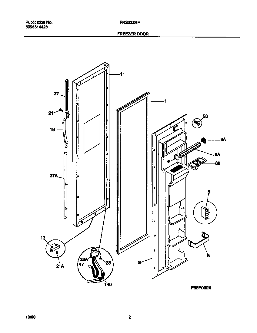 02 - FREEZER DOOR