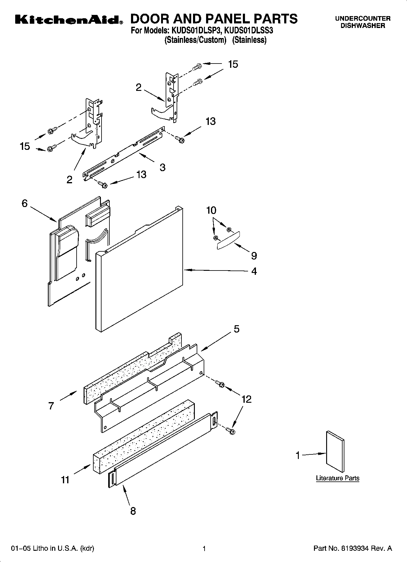 01 - DOOR AND PANEL PARTS