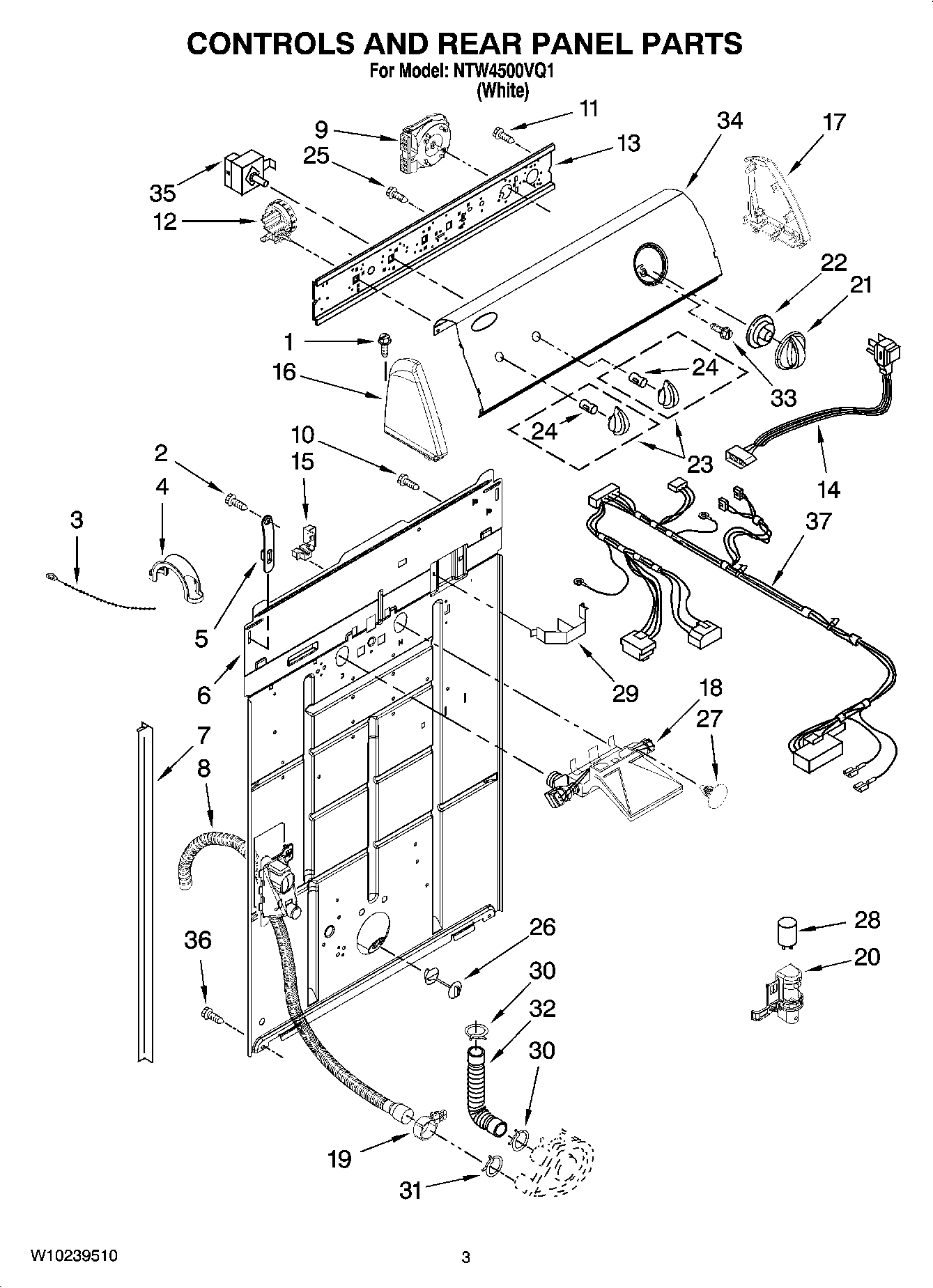 02 - CONTROLS AND REAR PANEL PARTS