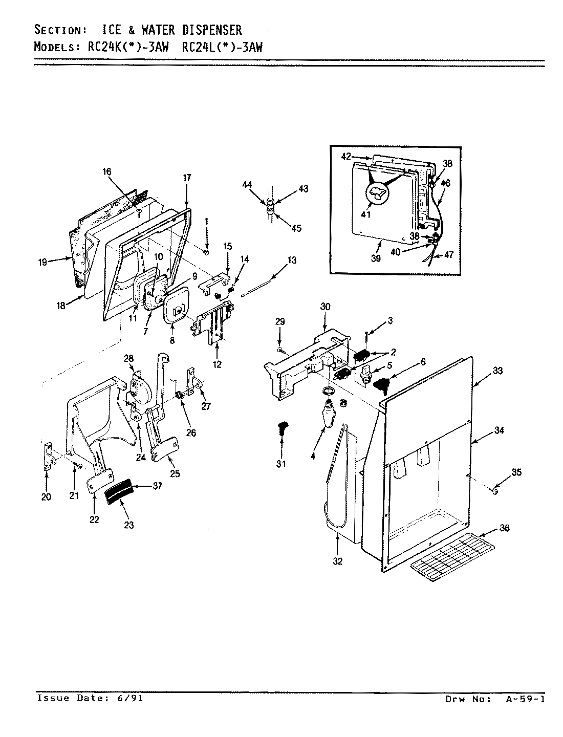 05 - ICE & WATER DISPENSER