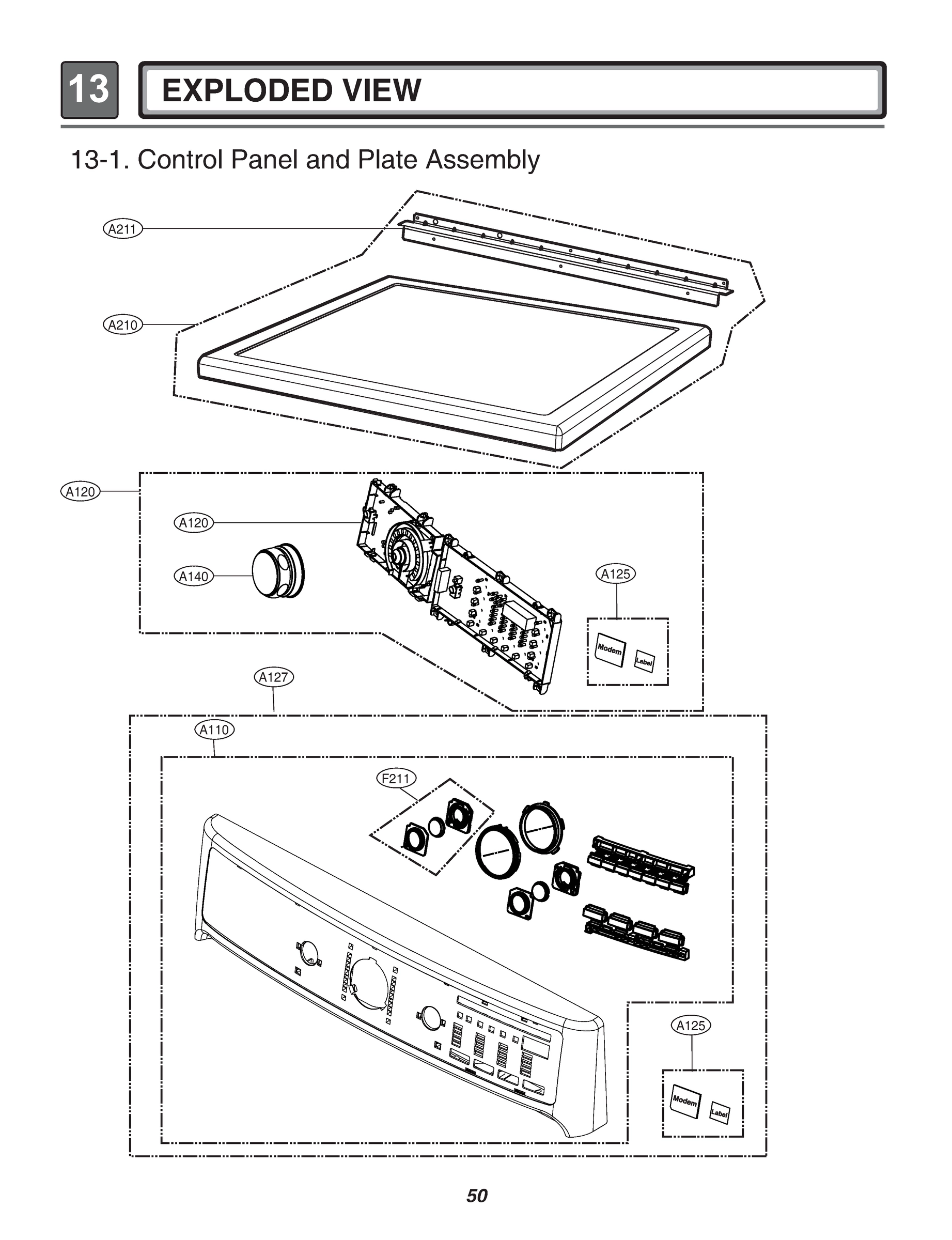 CONTROL PANEL AND PLATE ASSEMBLY
