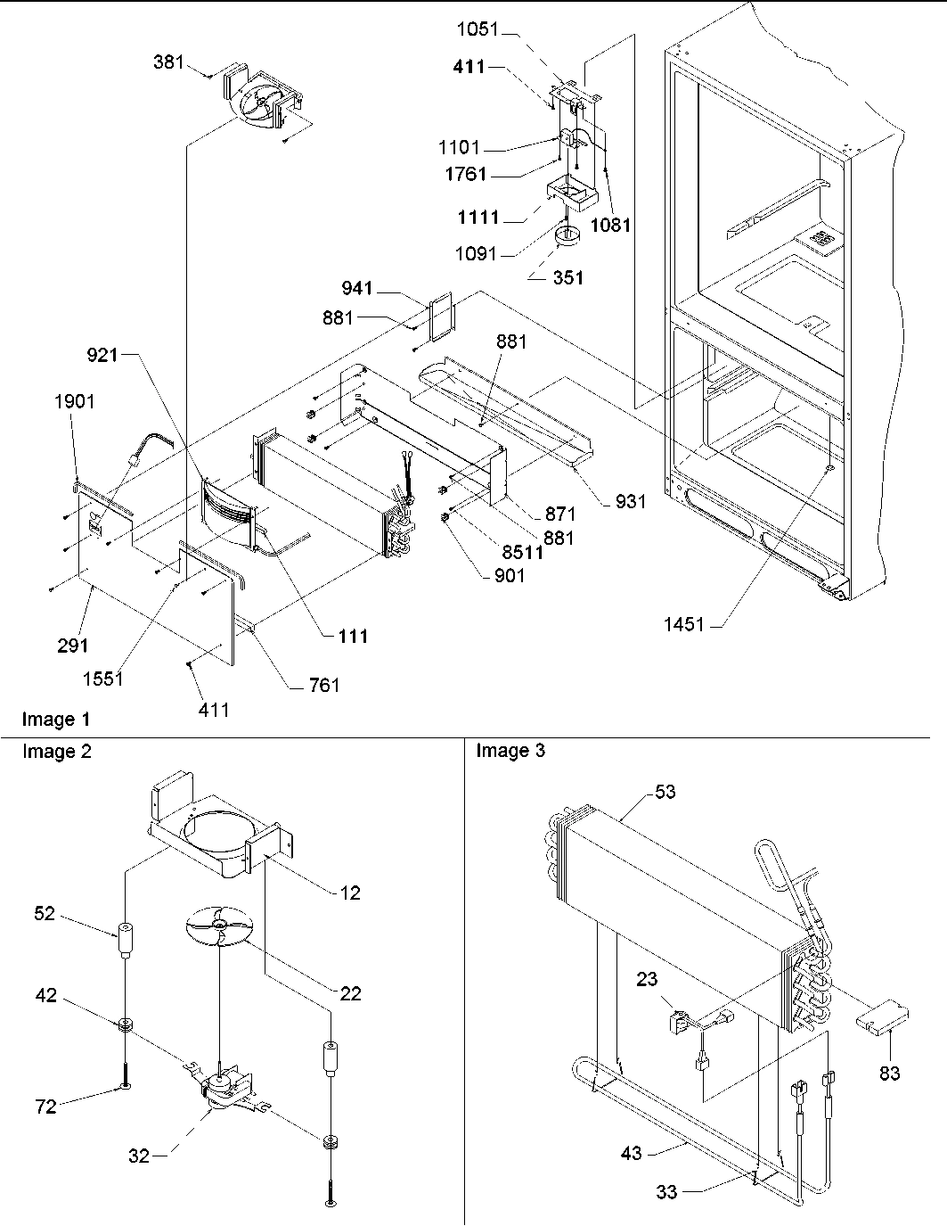 05 - Evaporator & Freezer Control Assy