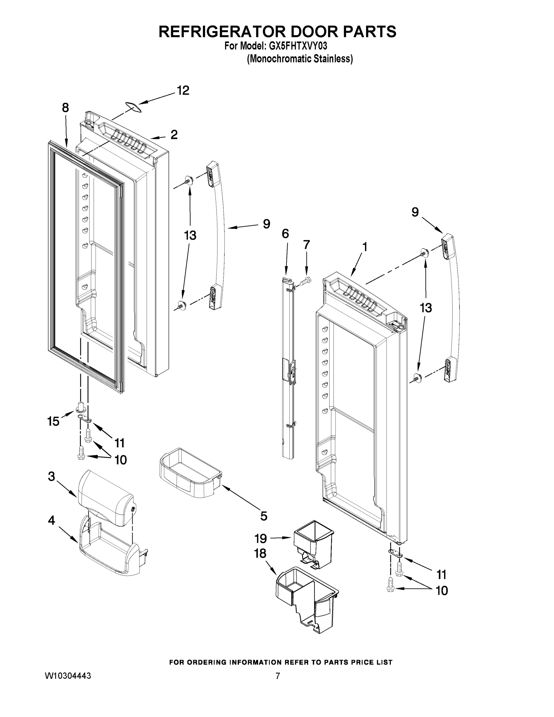 05 - REFRIGERATOR DOOR PARTS