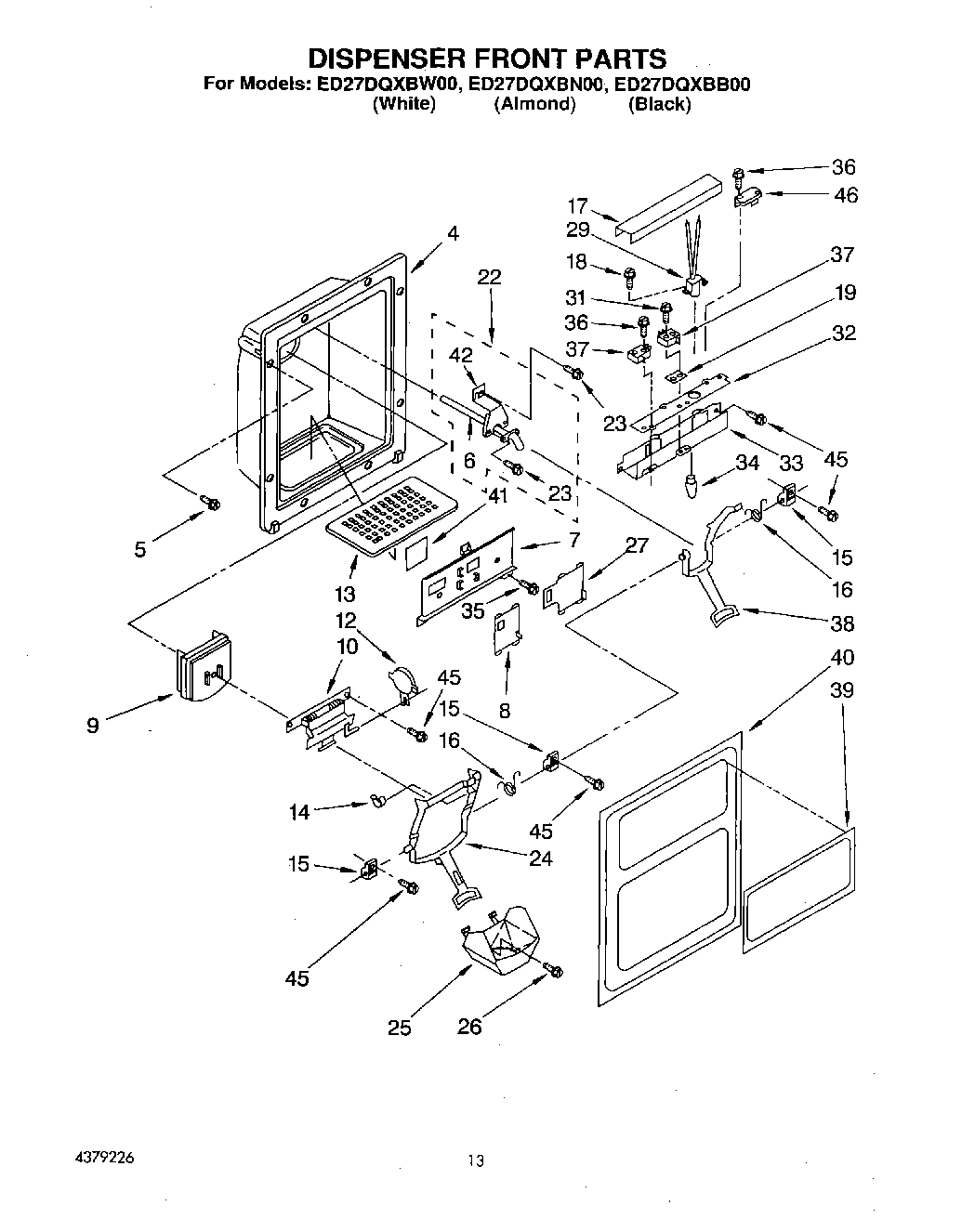 08 - DISPENSER FRONT