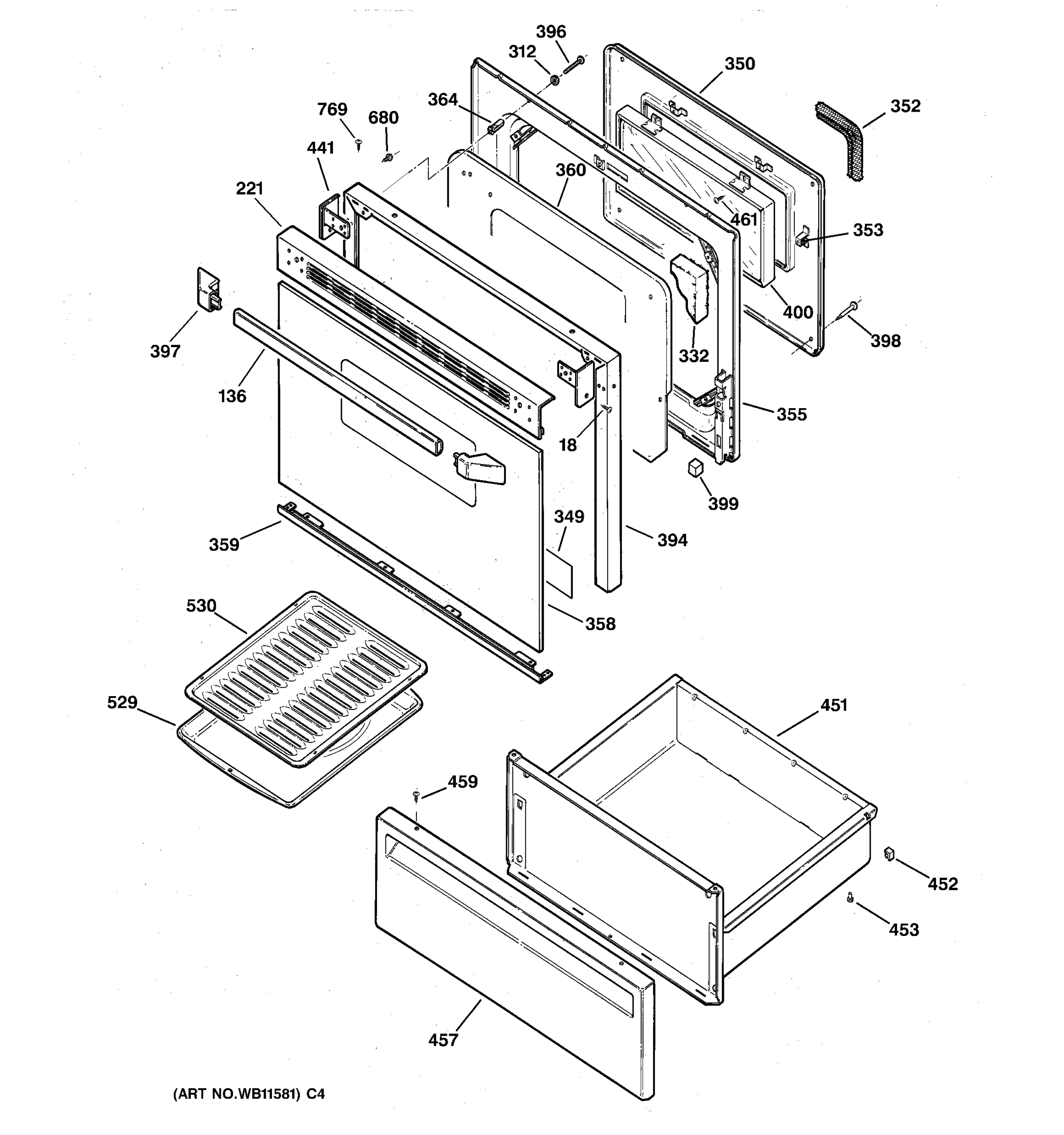 DOOR & DRAWER PARTS