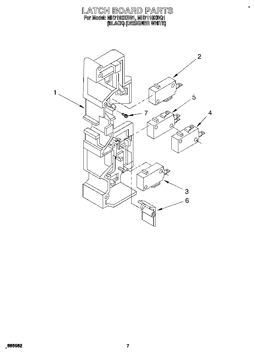 06 - LATCH BOARD