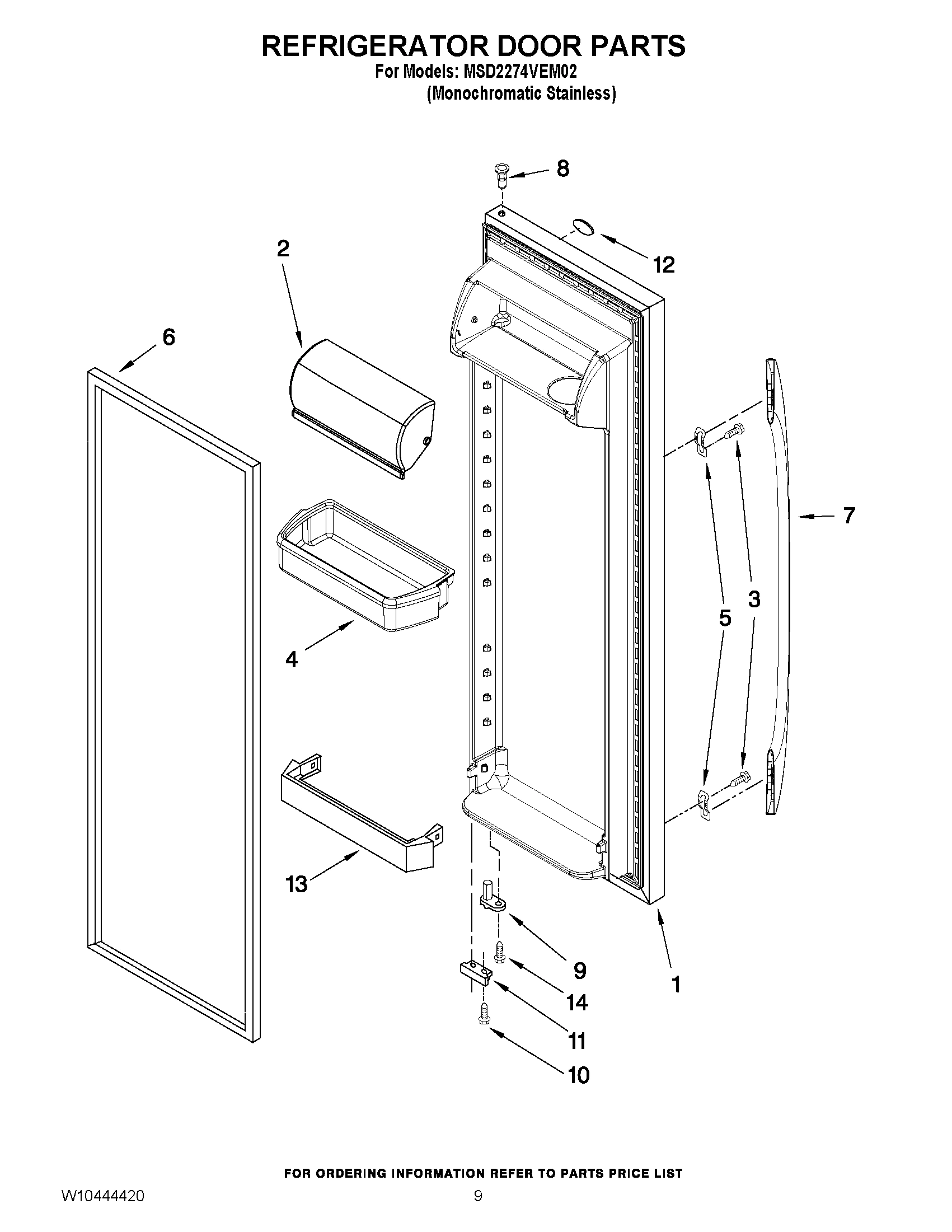 06 - REFRIGERATOR DOOR PARTS