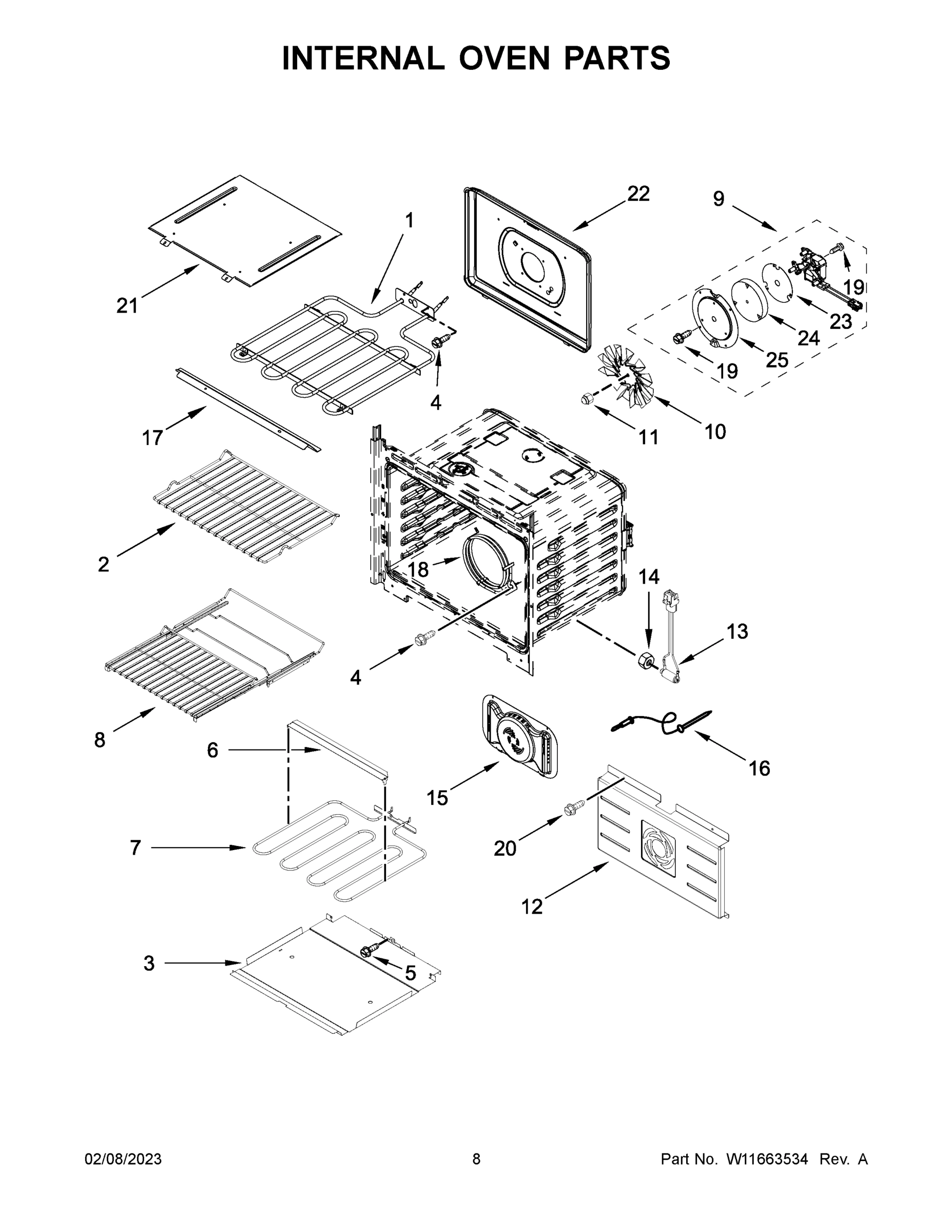 05 - INTERNAL OVEN PARTS