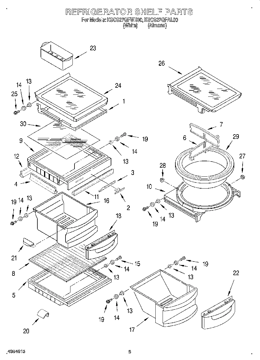 04 - REFRIGERATOR SHELF