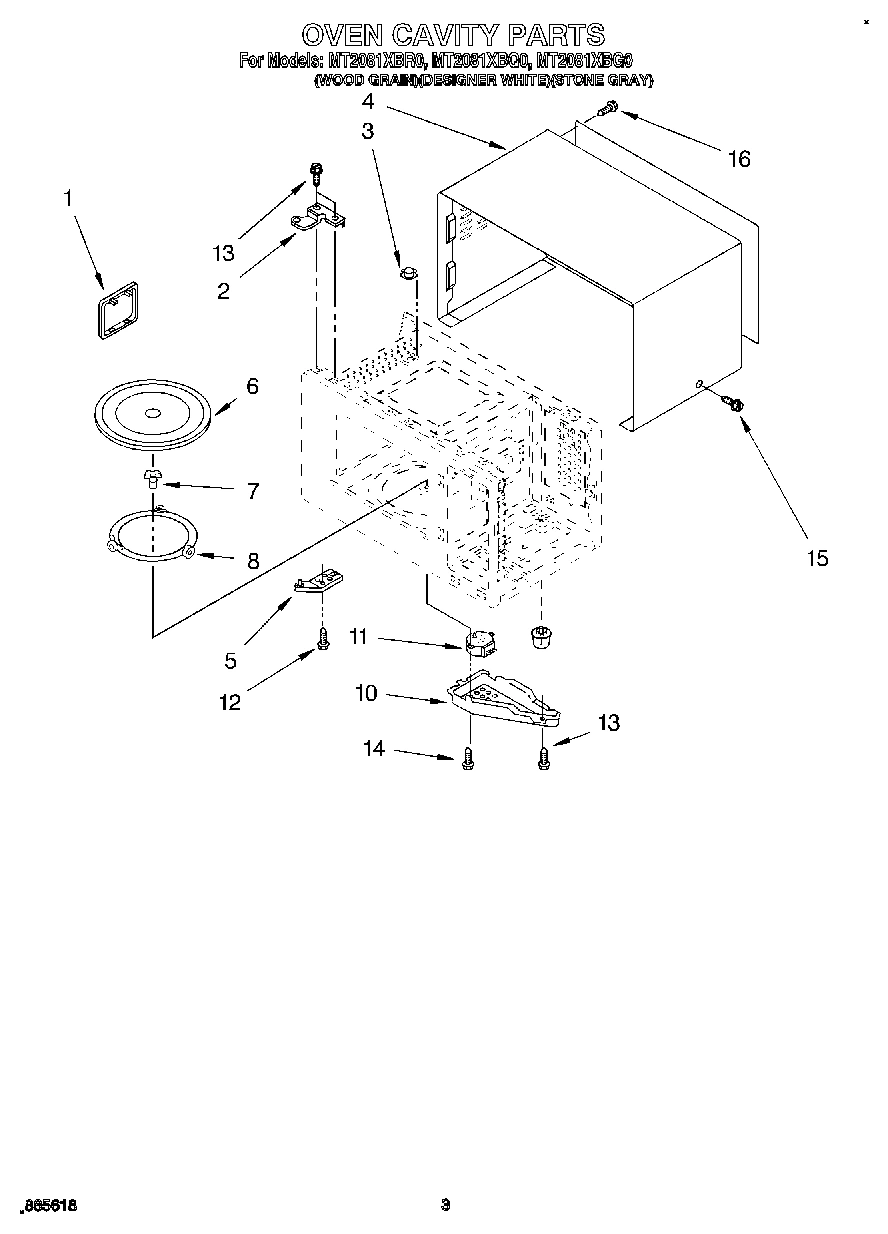 03 - OVEN CAVITY