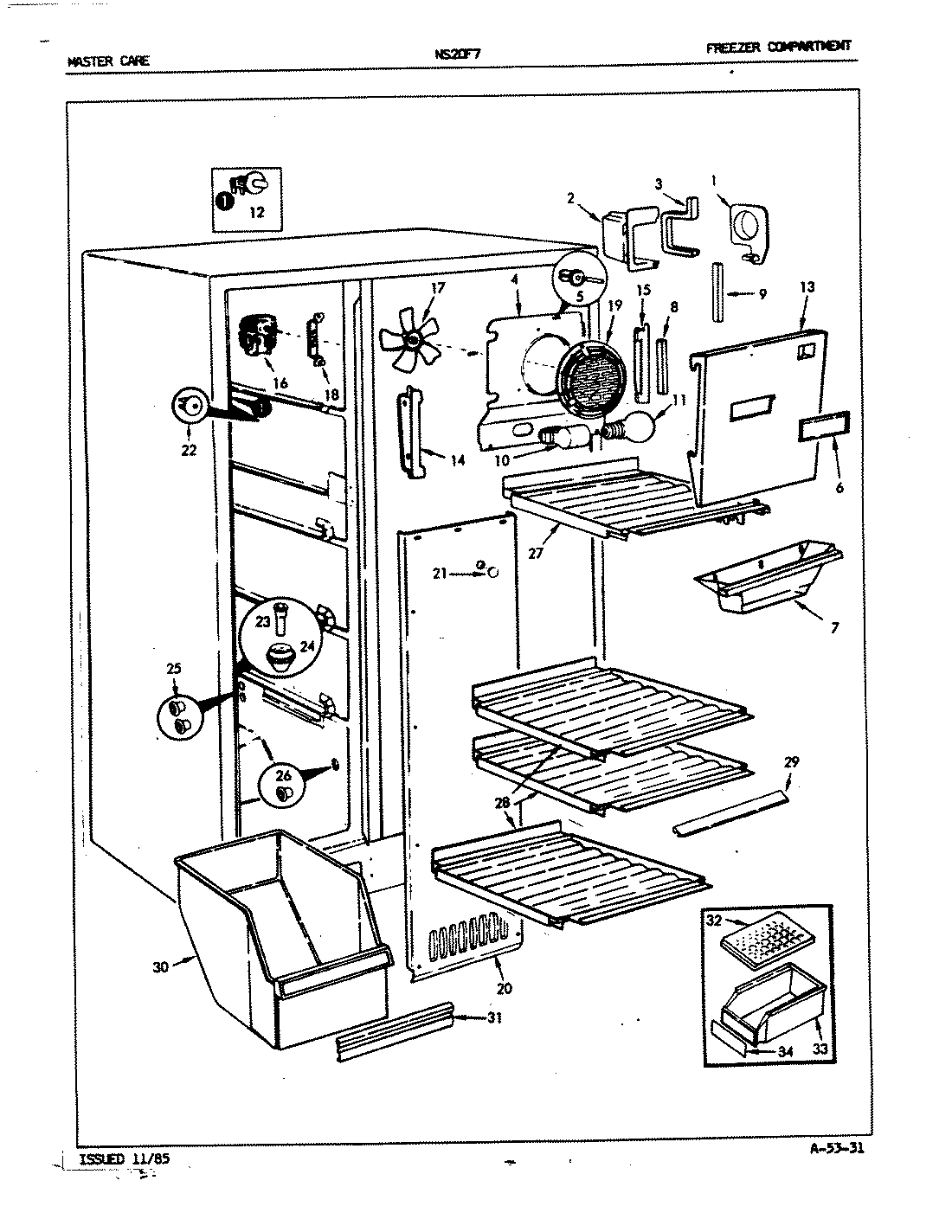 01 - FREEZER COMPARTMENT