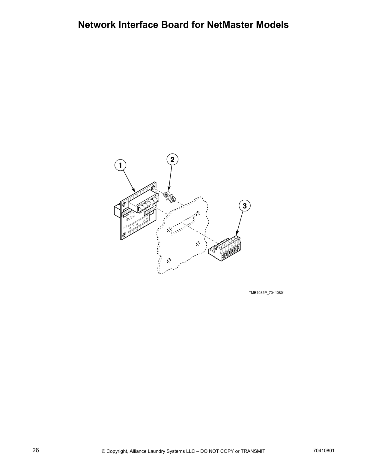 Network Interface Board for NetMaster Models