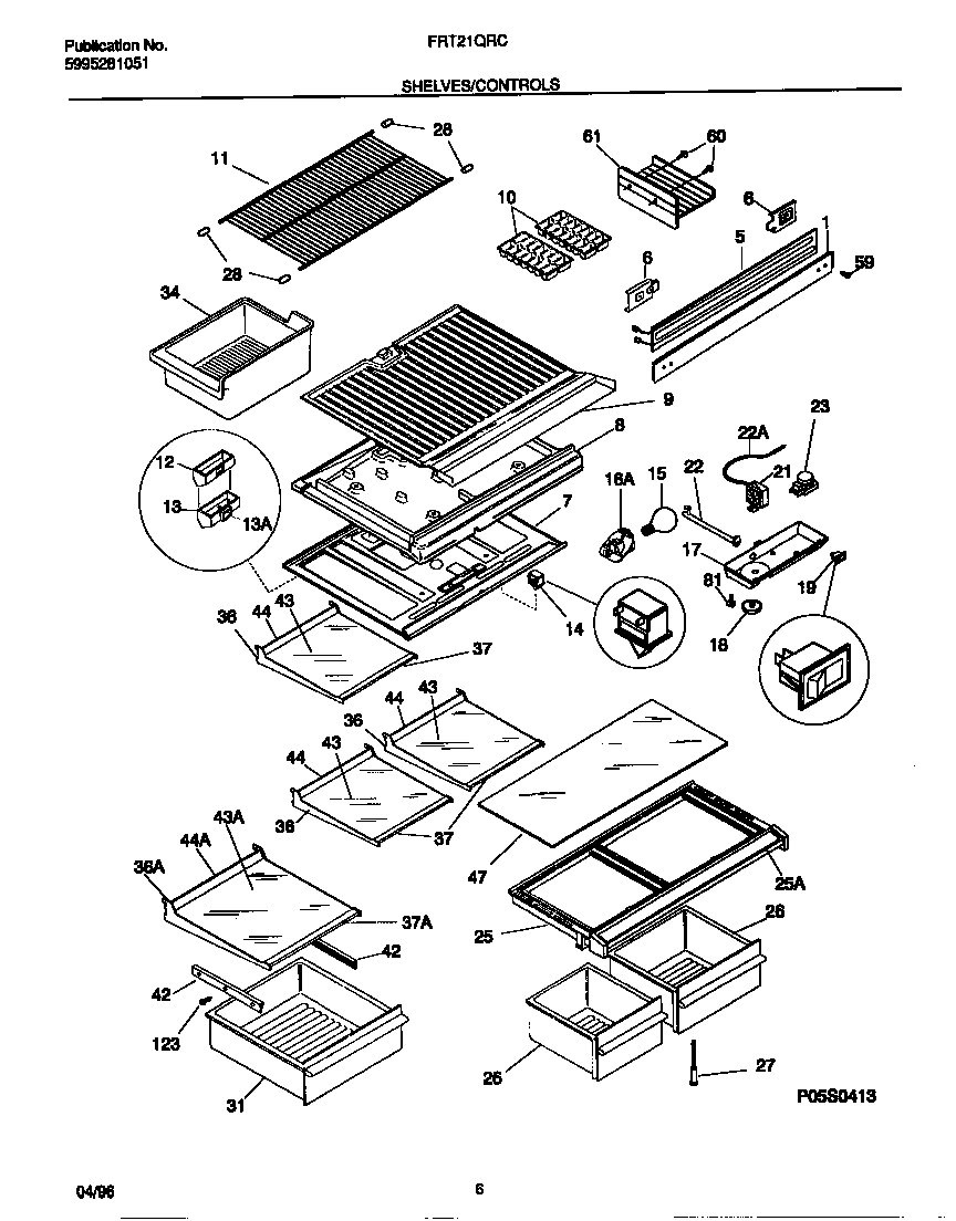 04 - SHELVES/CONTROLS