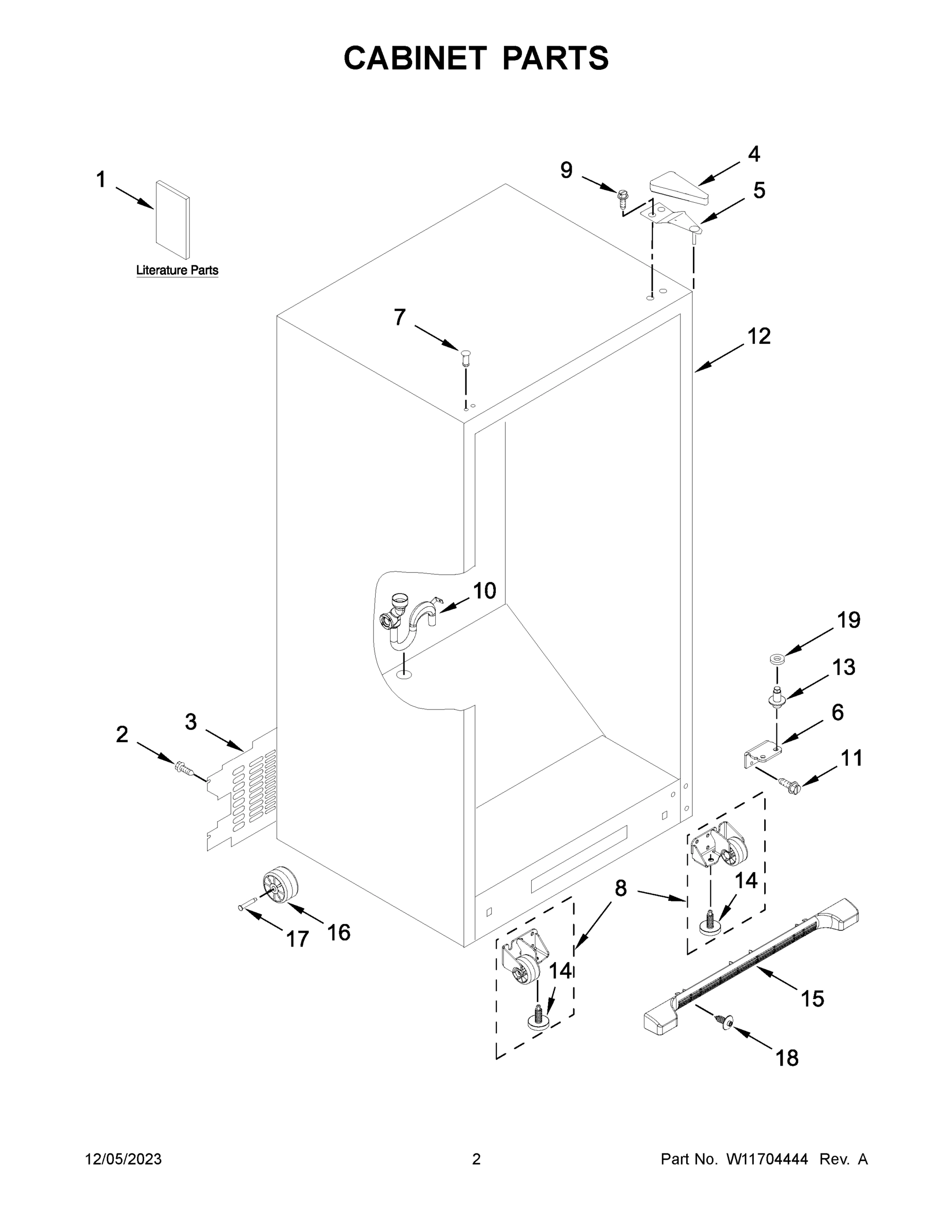 02 - CABINET PARTS