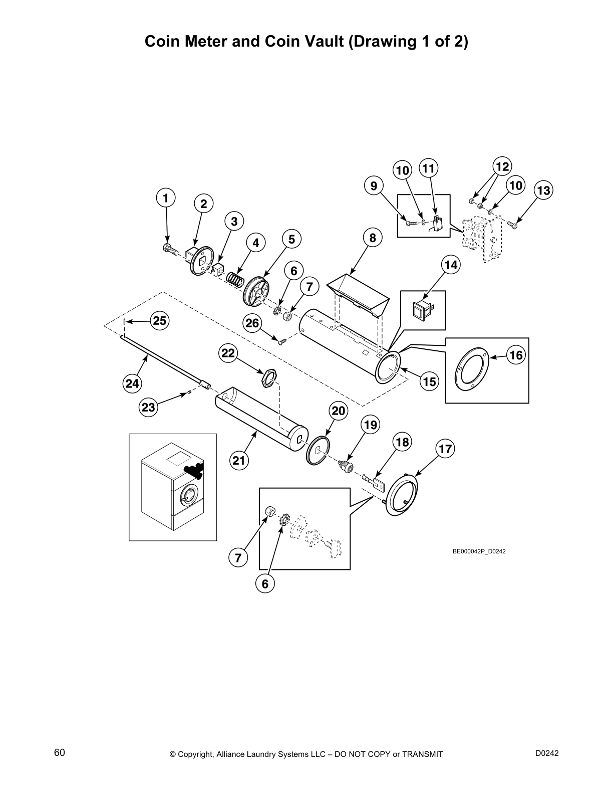 Coin Meter and Coin Vault (Drawing 1 of 2)