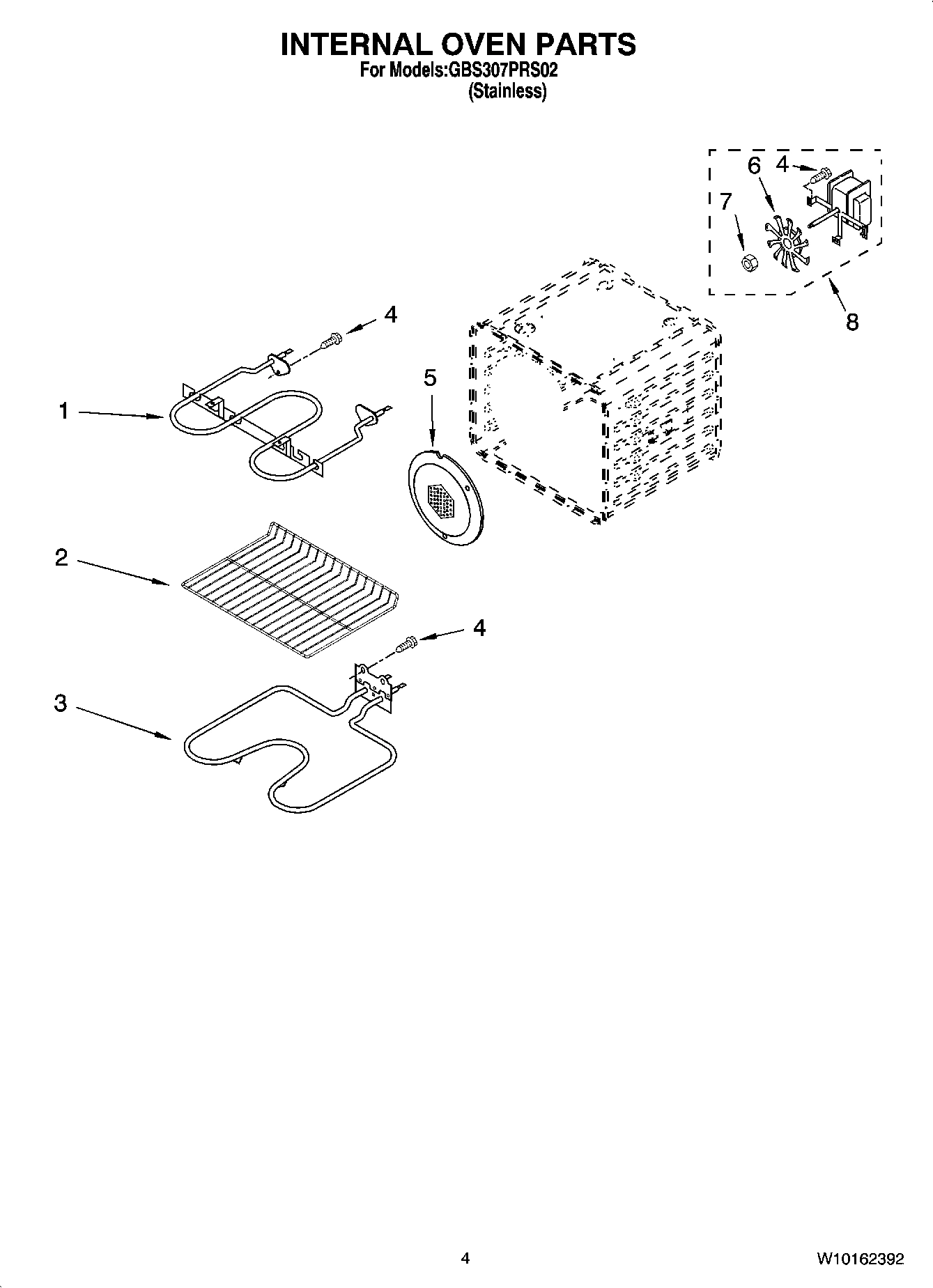 03 - INTERNAL OVEN PARTS