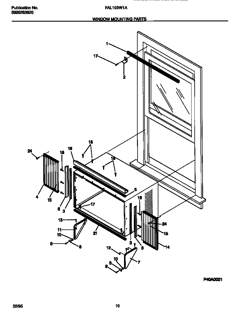 06 - WINDOW MOUNTING PARTS
