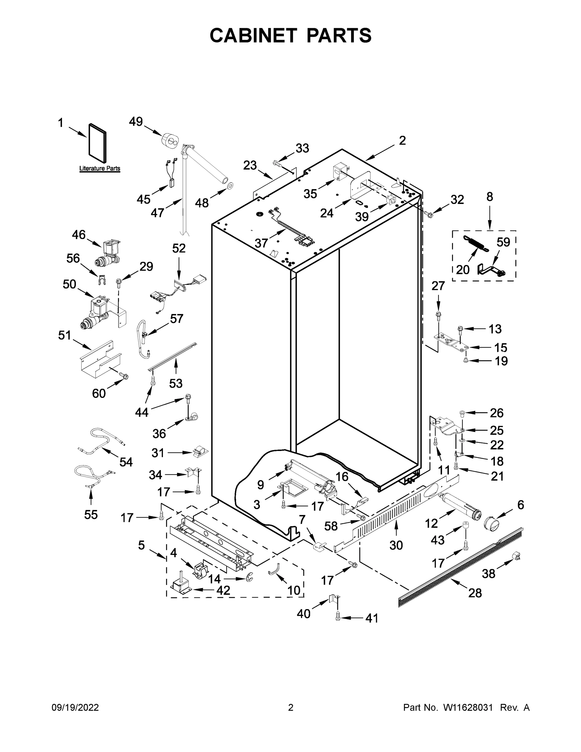 02 - CABINET PARTS