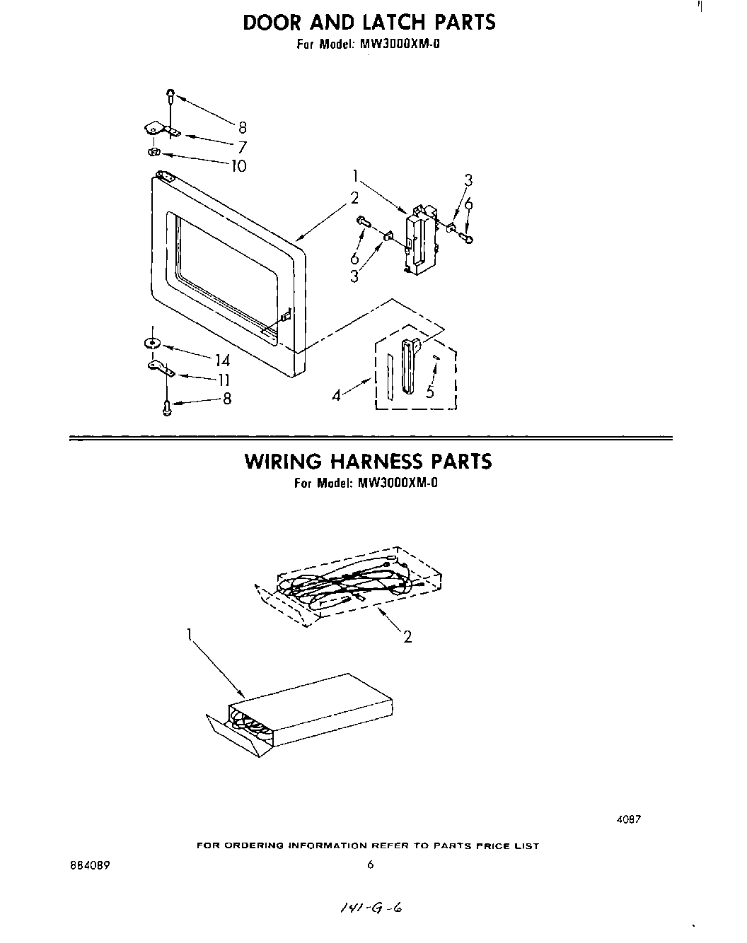 04 - DOOR AND LATCH , WIRING HARNESS