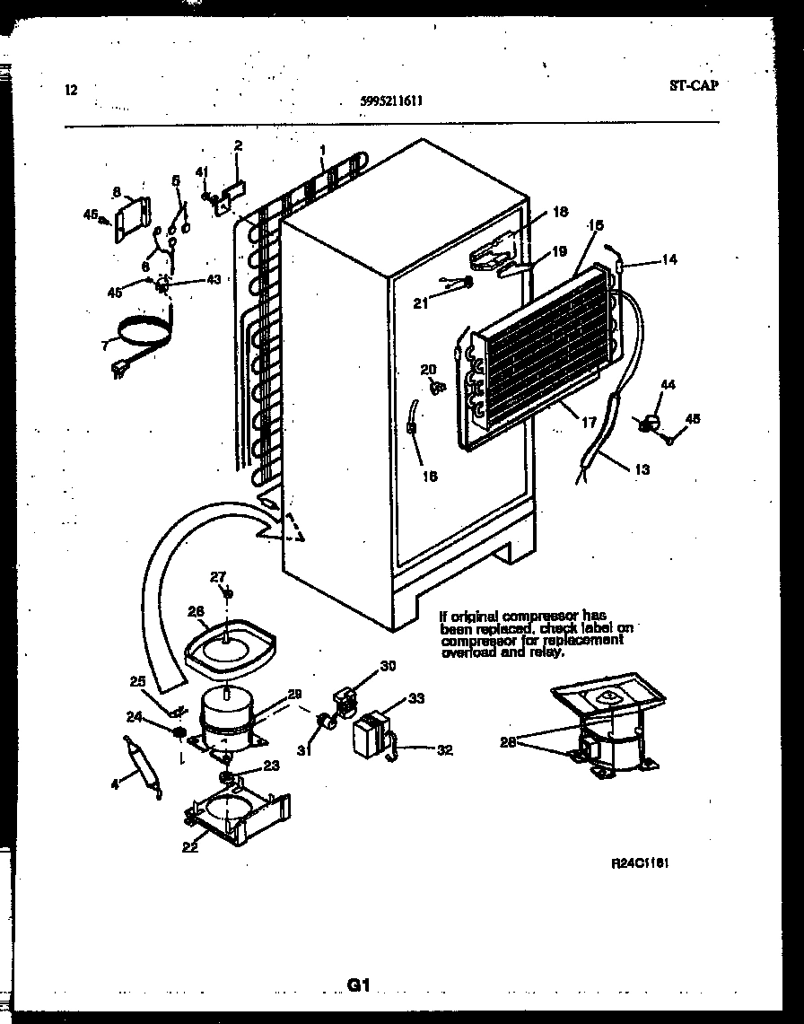 07 - SYSTEM AND AUTOMATIC DEFROST PARTS