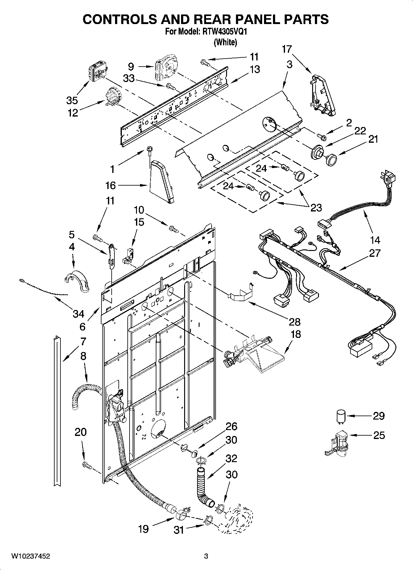 02 - CONTROLS AND REAR PANEL PARTS
